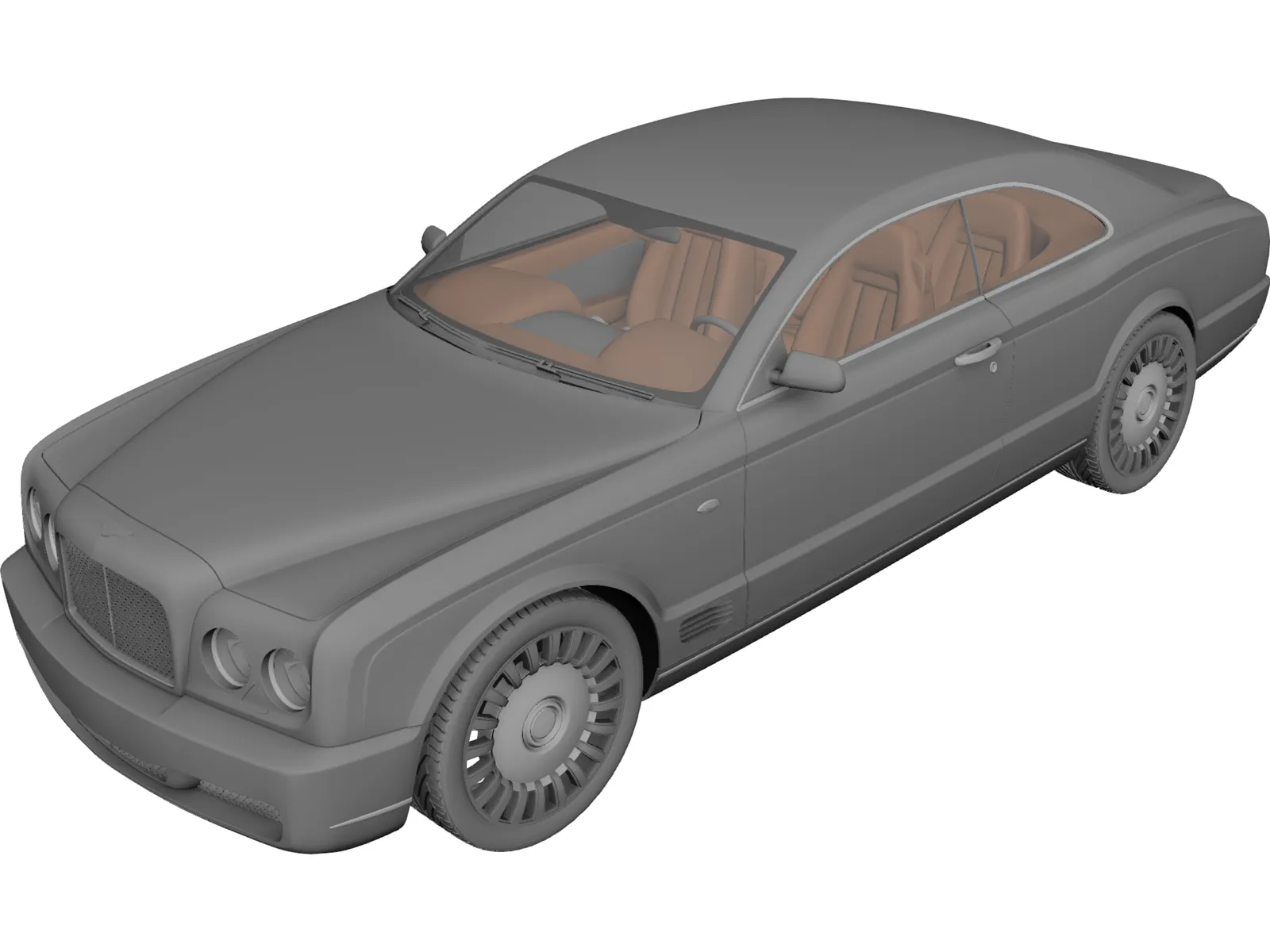 Bentley Brooklands 3D Model main preview