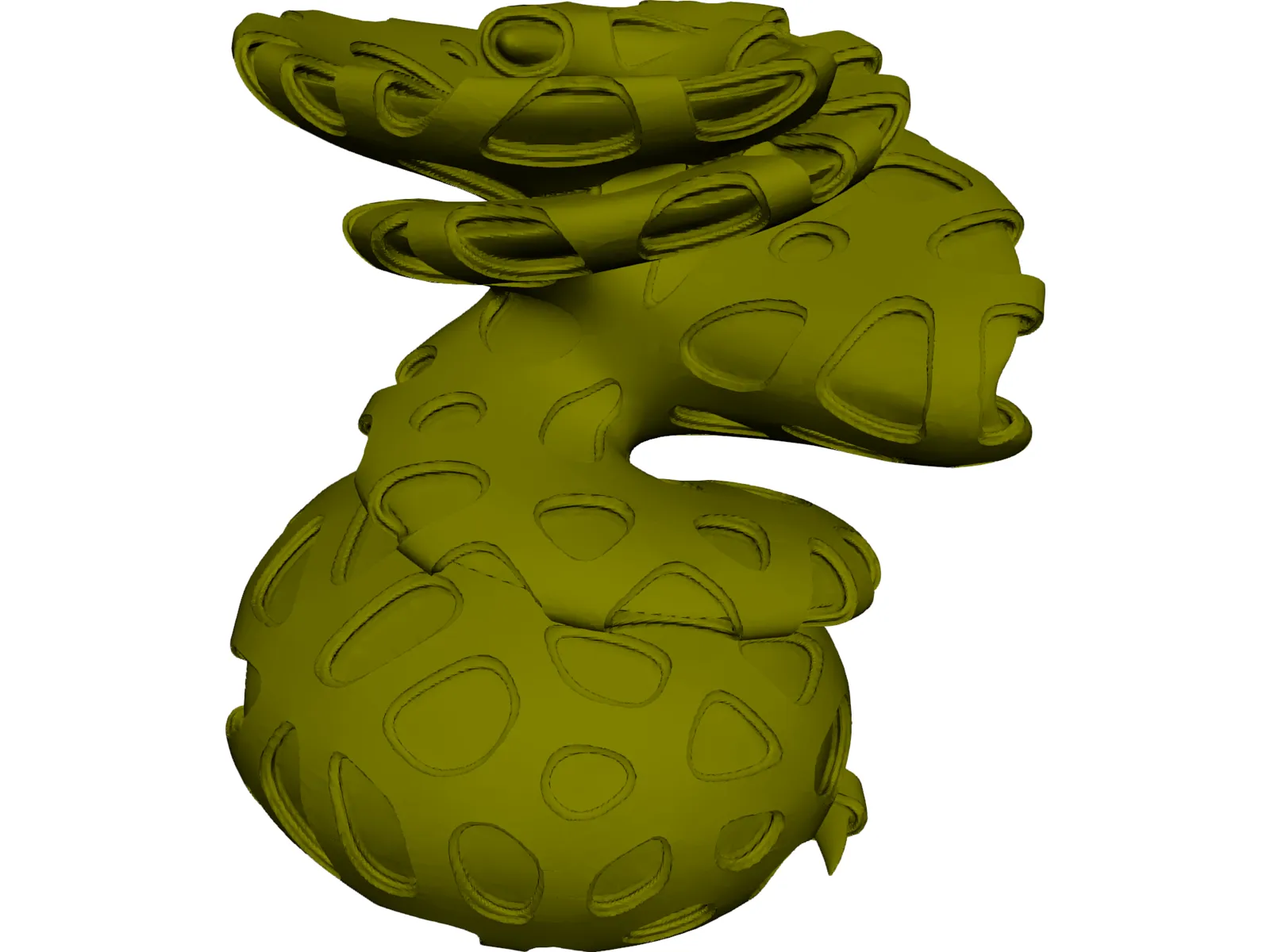 Spirale 3D Model main preview