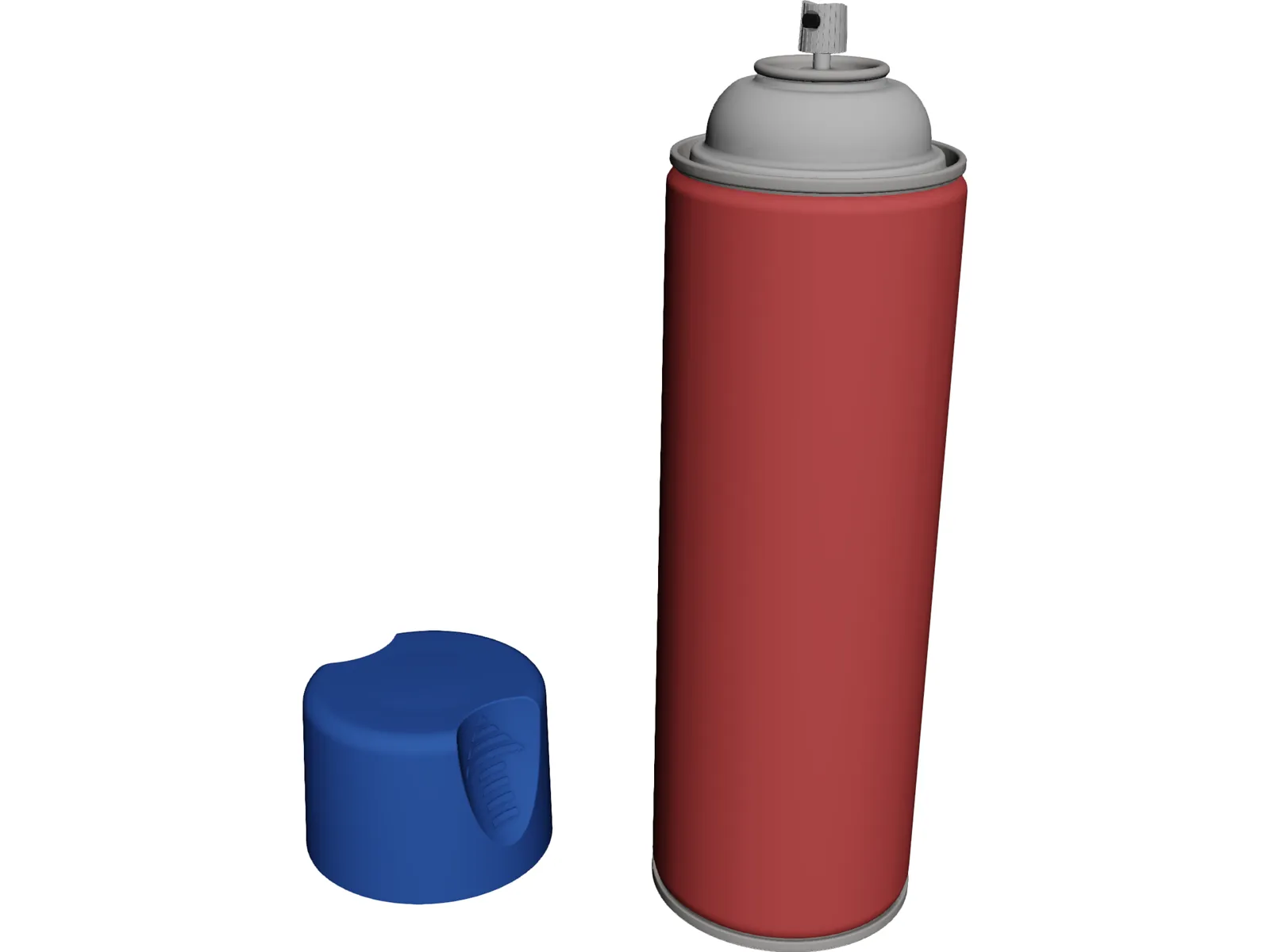 Paint Can 3D Model main preview