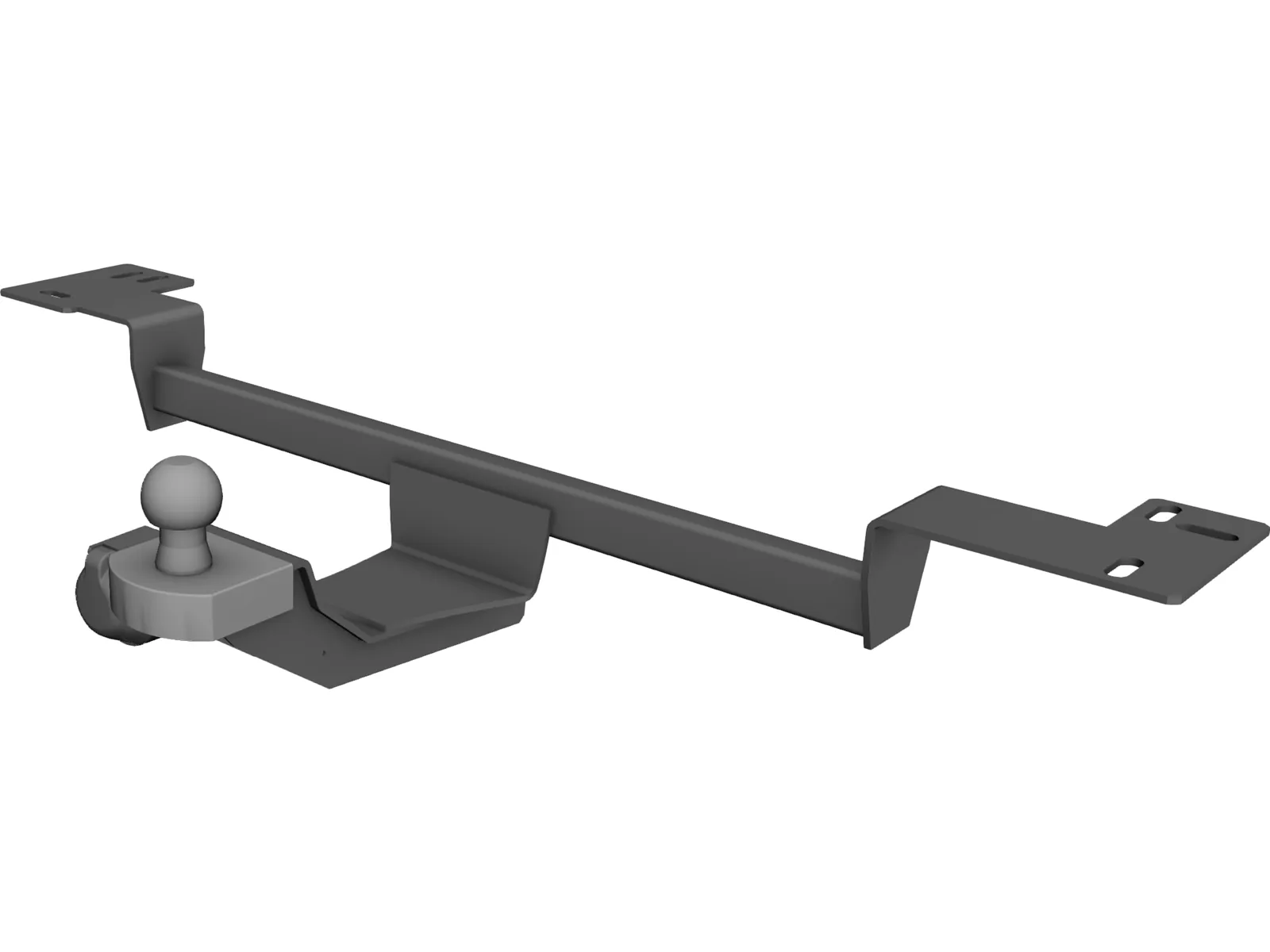 Towing Accessory for Hyundai Tucson 3D Model main preview