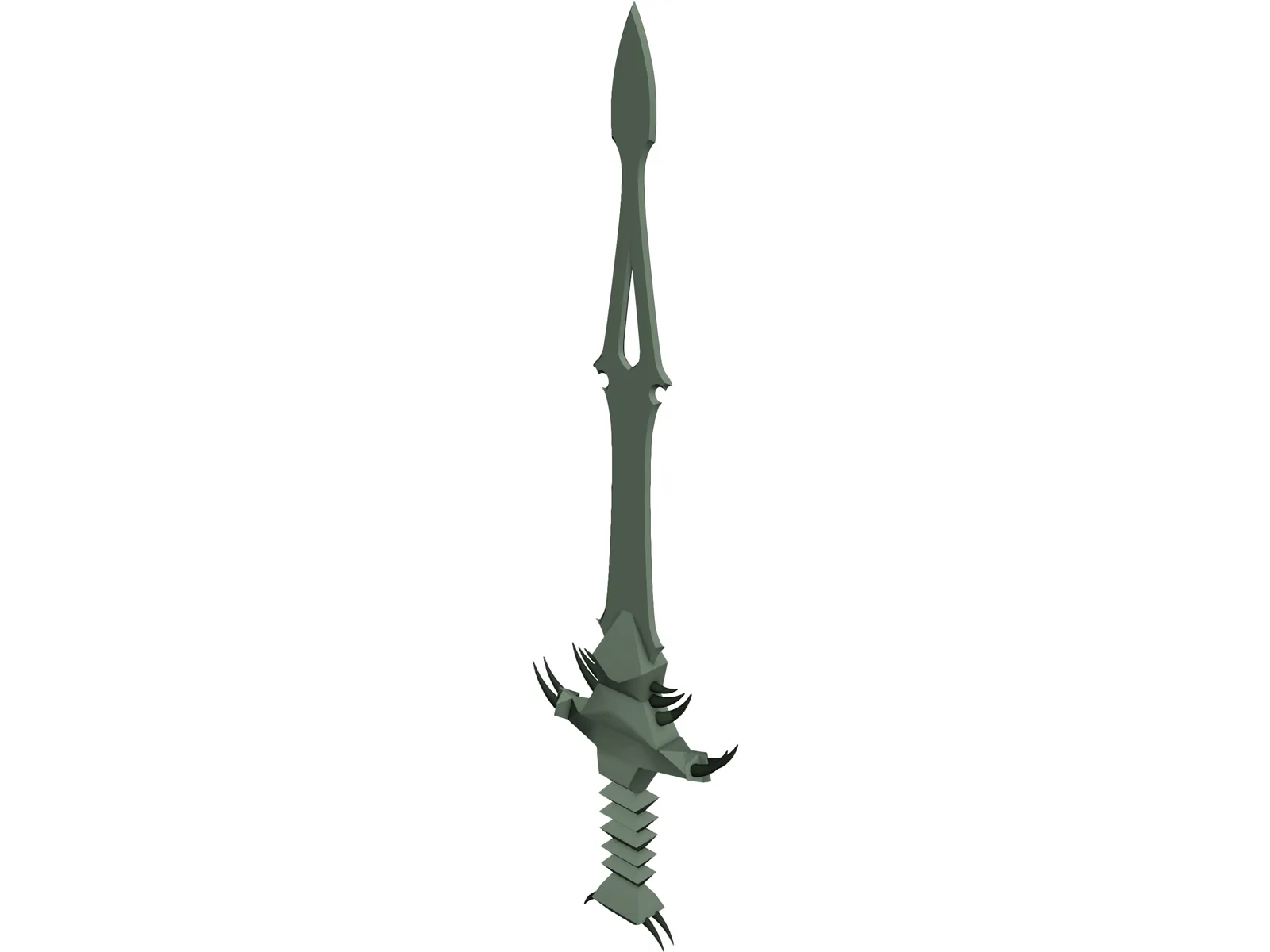 Sword Of The Green Land 3D Model main preview