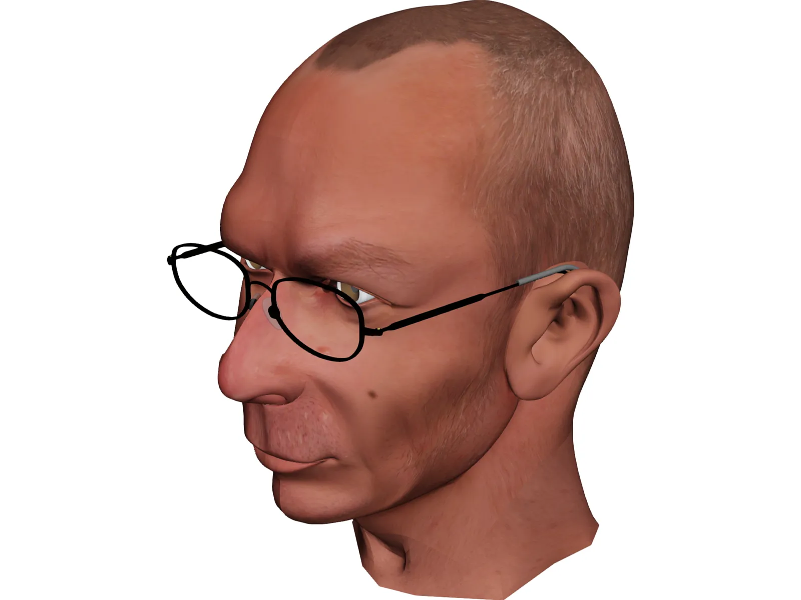 Jamy Head 3D Model main preview