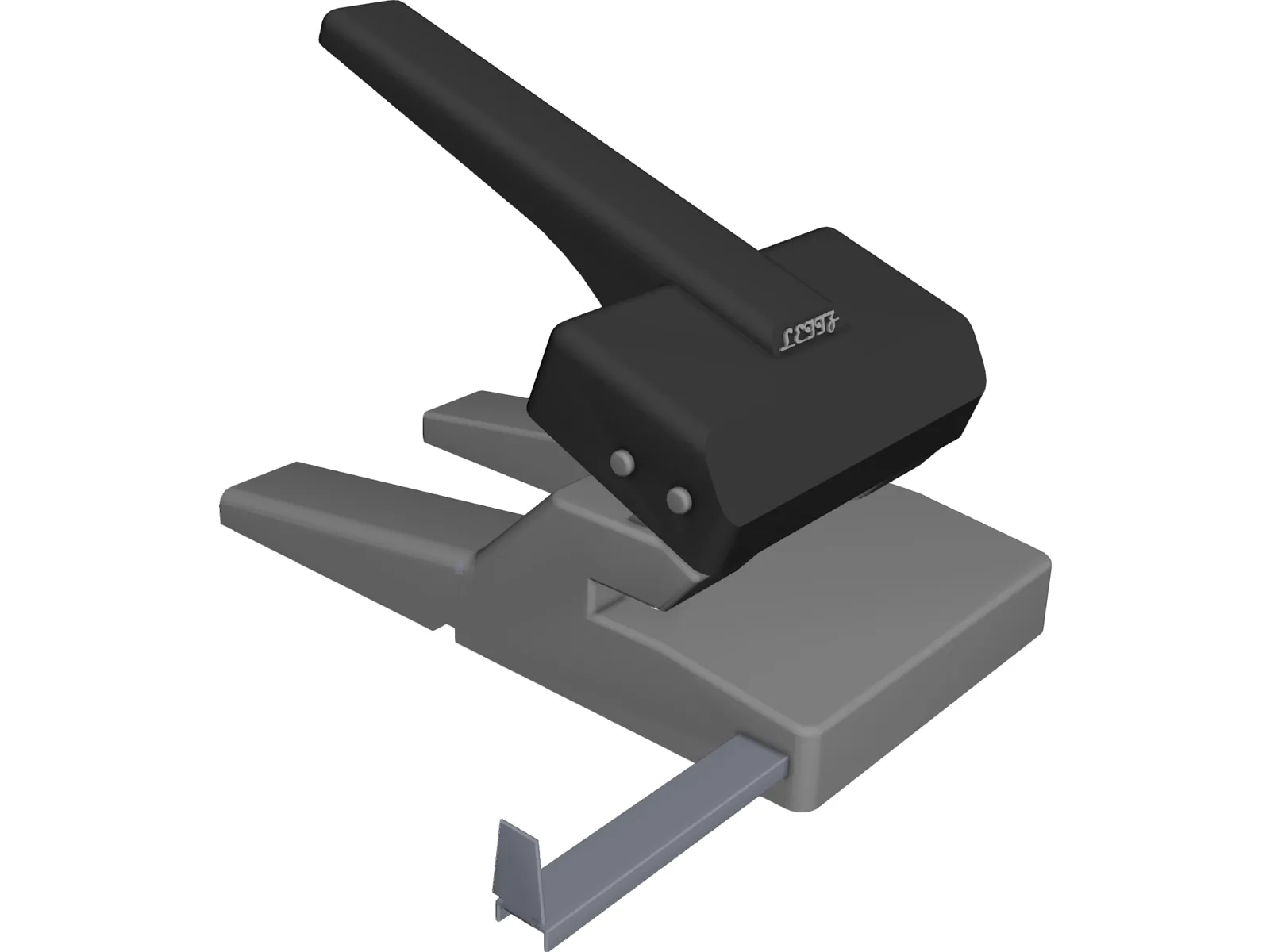 Leitz Hole Puncher 3D Model main preview