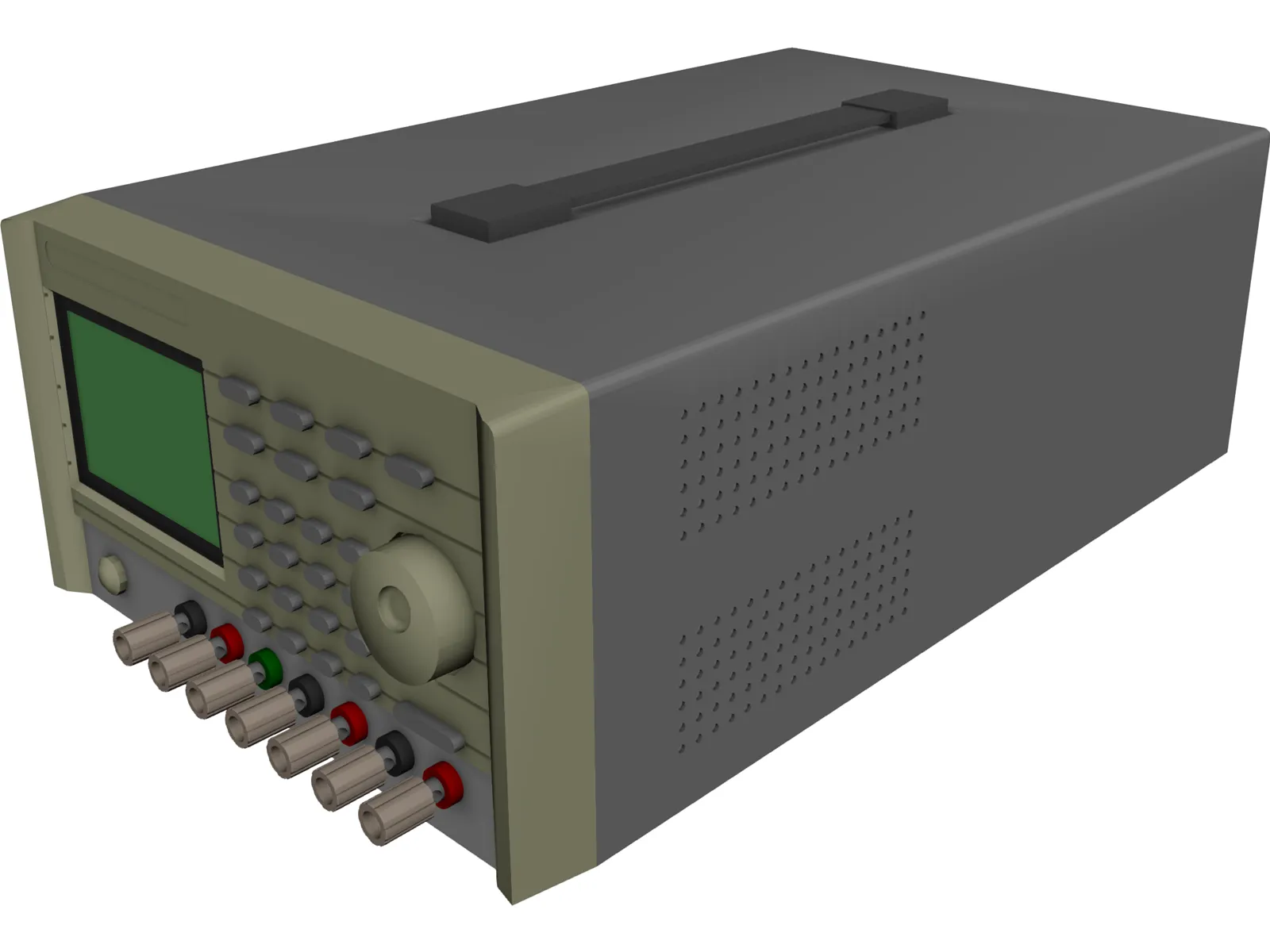 Instek Power Supply 3D Model main preview