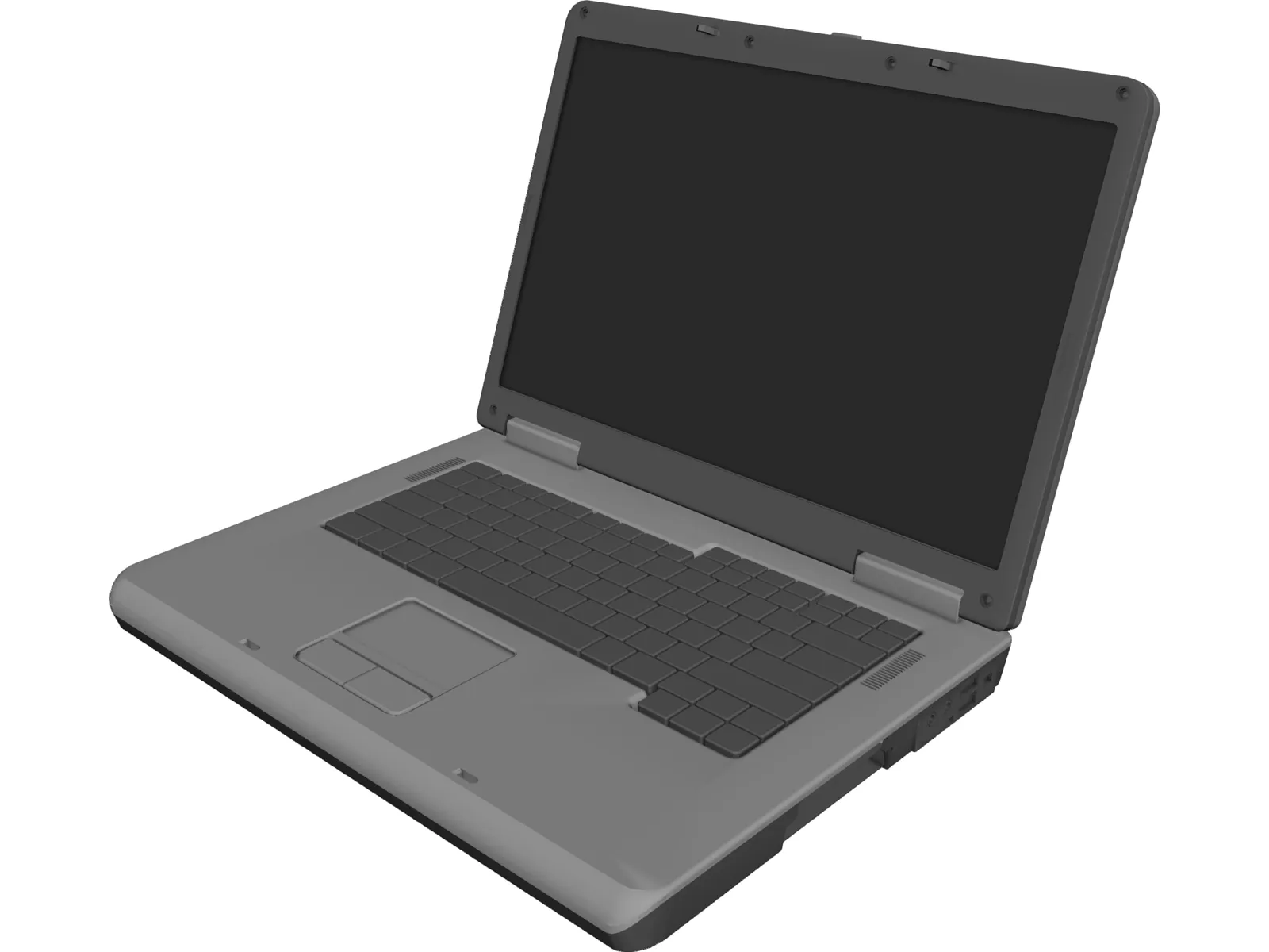 Laptop 3D Model main preview