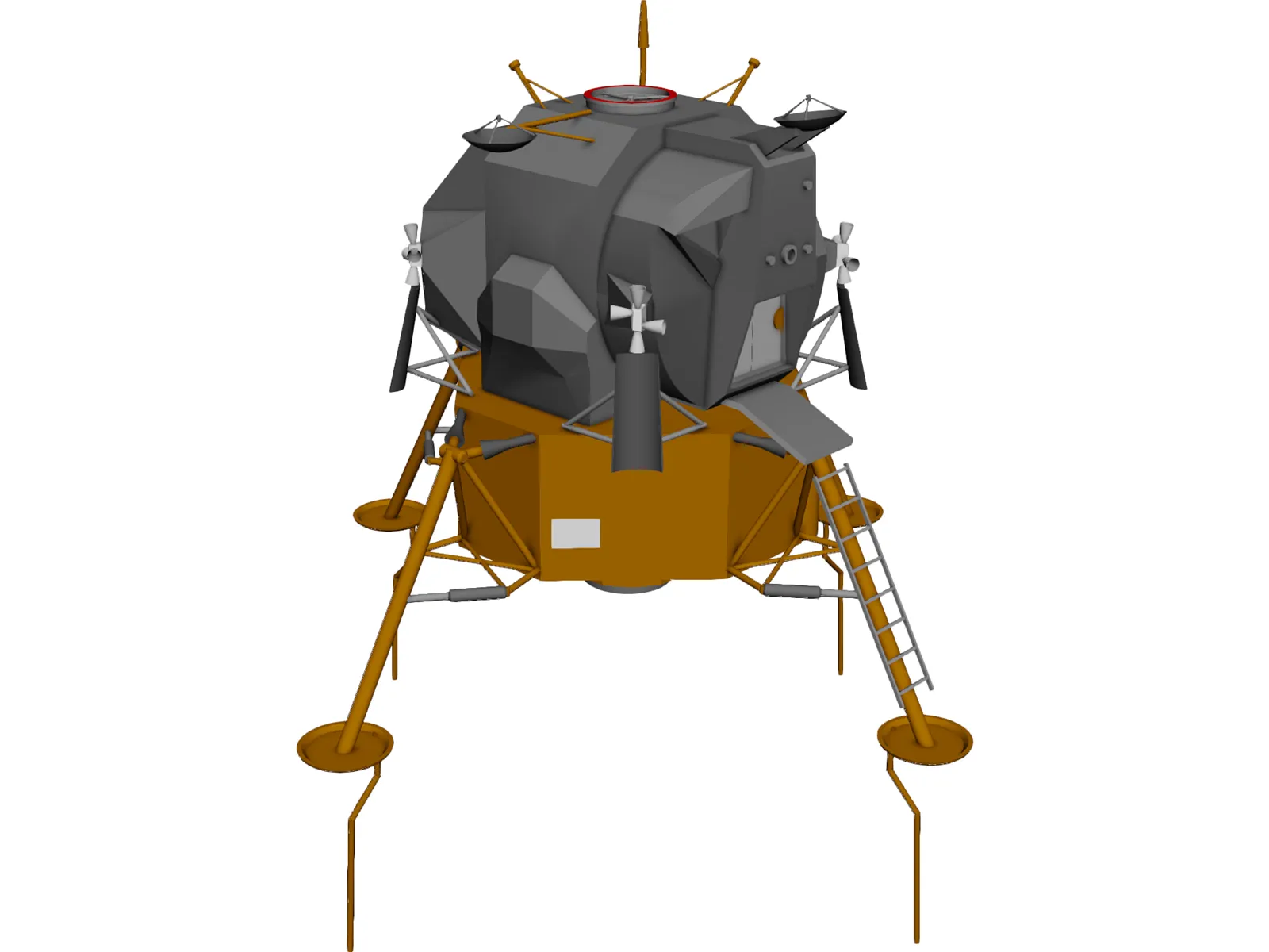 Apollo Lunar Module LEM 3D Model main preview