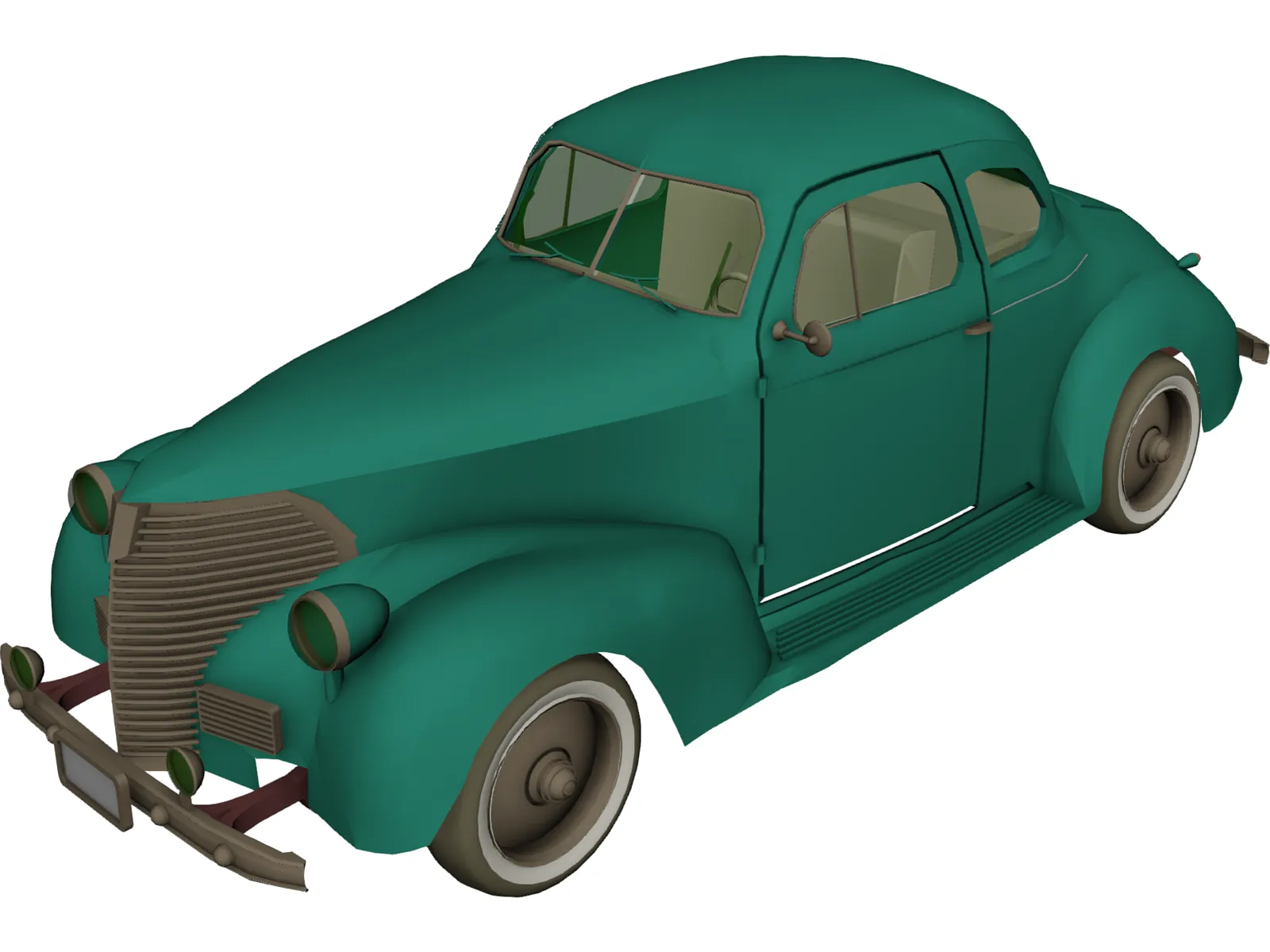 Chevrolet (1930) 3D Model main preview