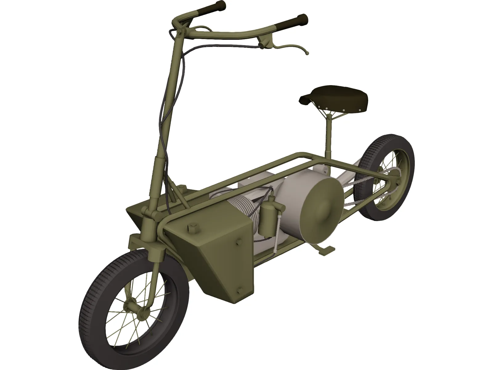 TH1 Welbike 3D Model main preview
