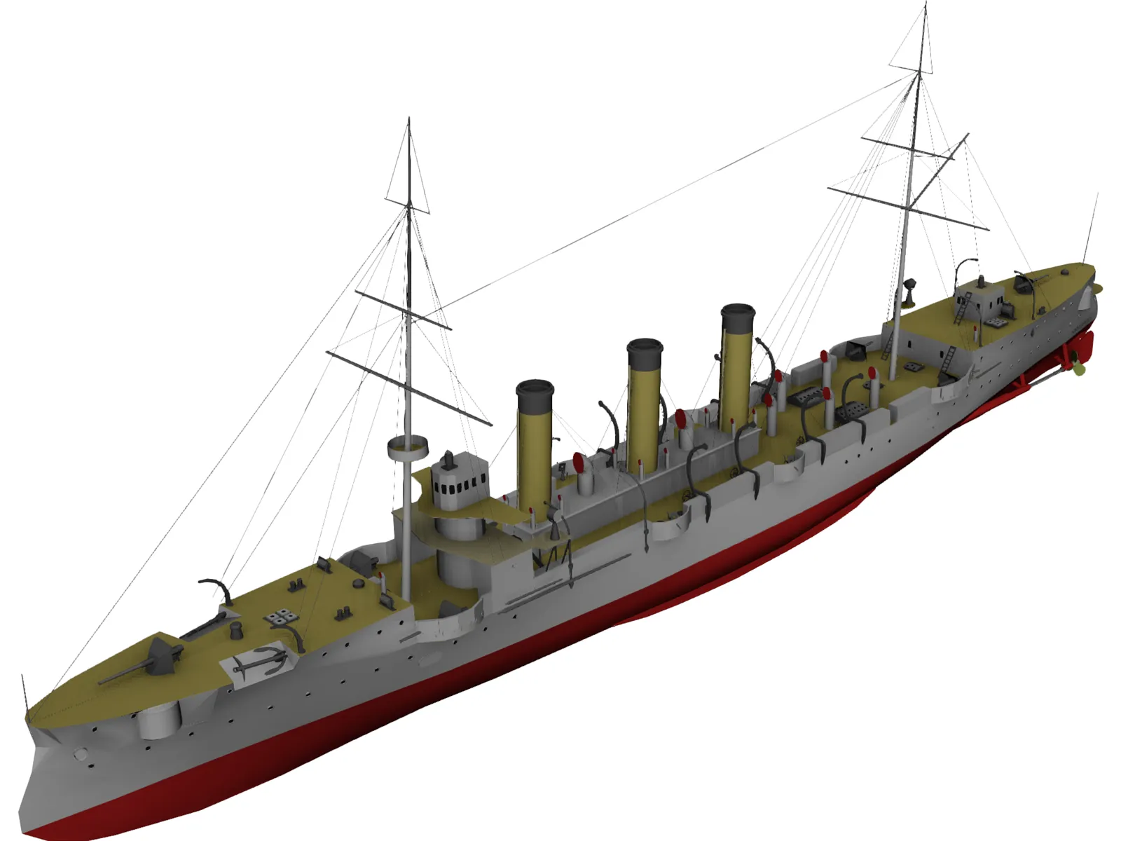 Bojarin 3D Model main preview
