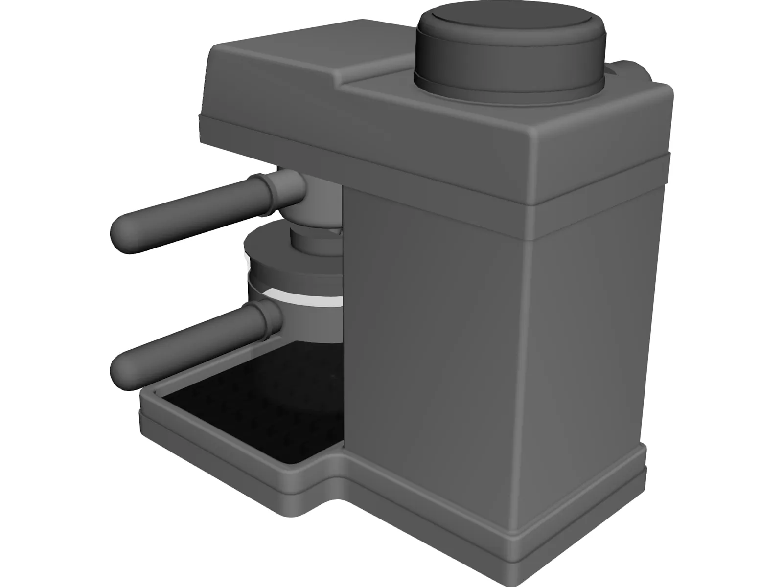Capachino Maker 3D Model main preview