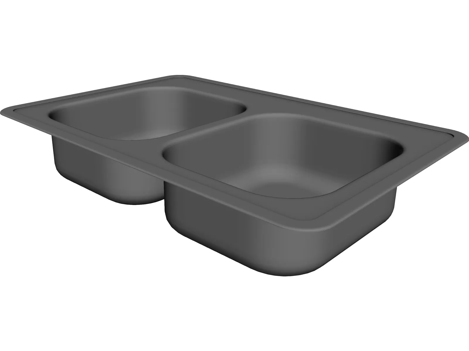 Kitchen Sink 3D Model main preview