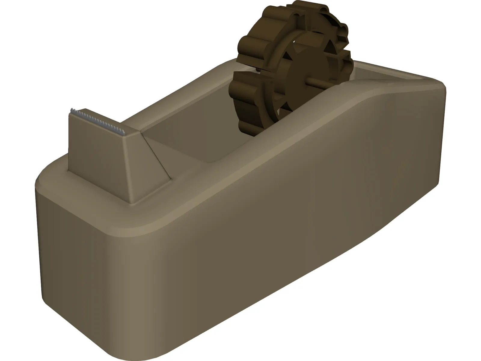 Tape Dispenser 3D Model main preview