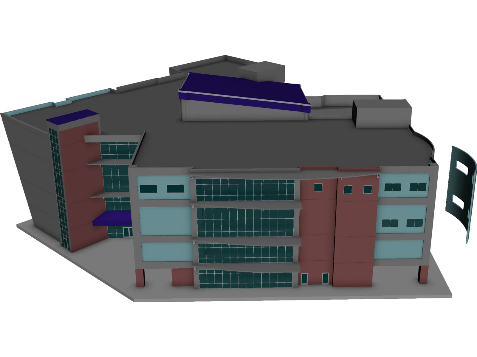 IRCC Tech Center 3D Model main preview