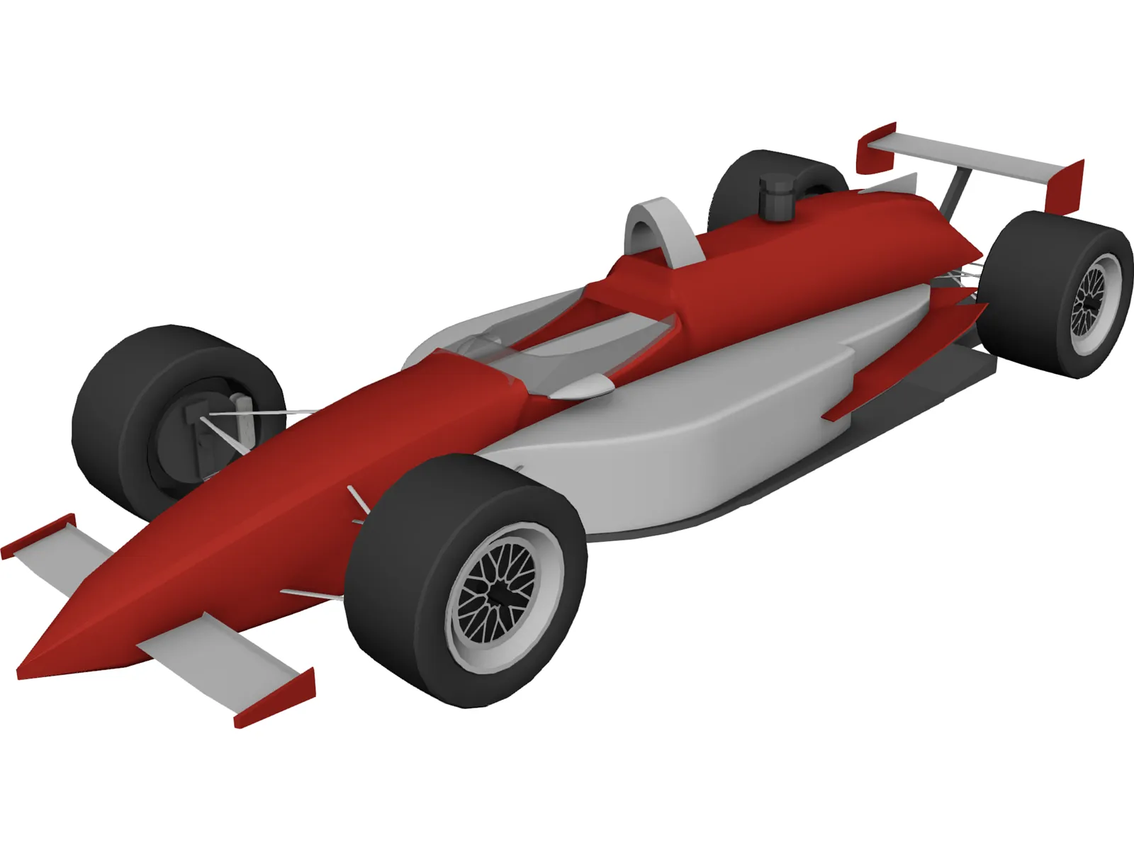 Indy Car 3D Model main preview