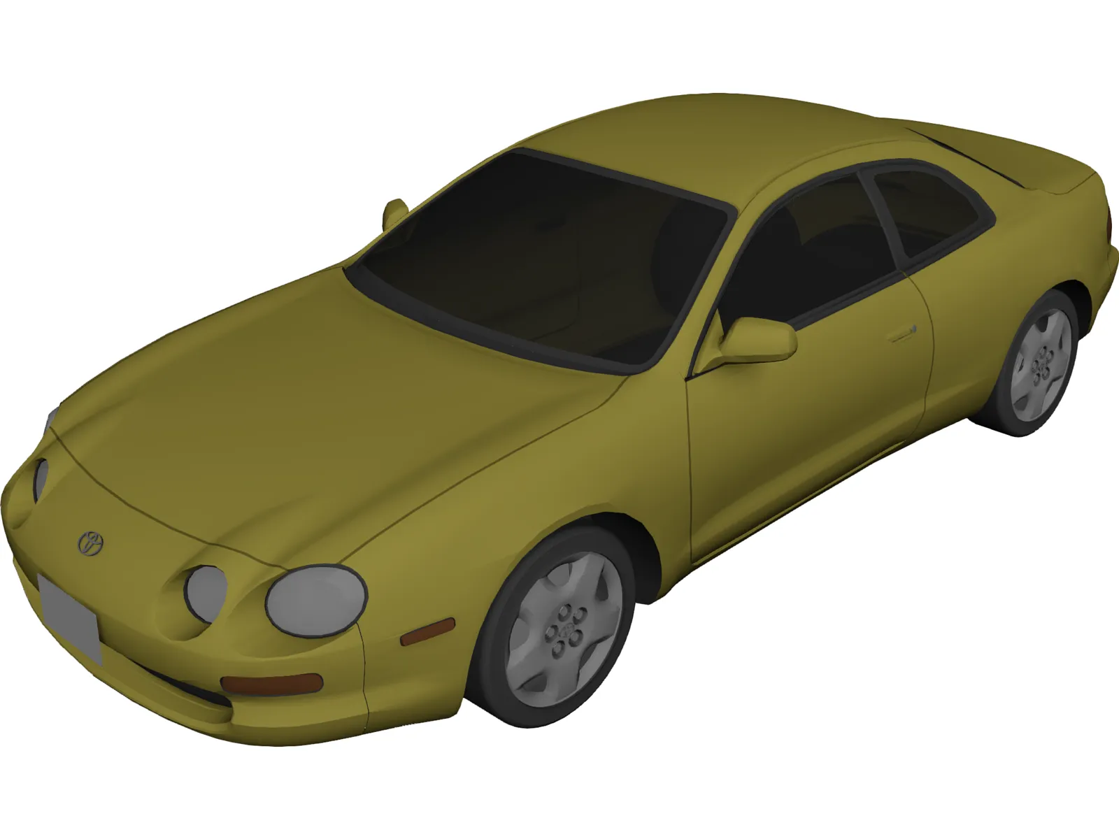 Toyota Celica 3D Model main preview