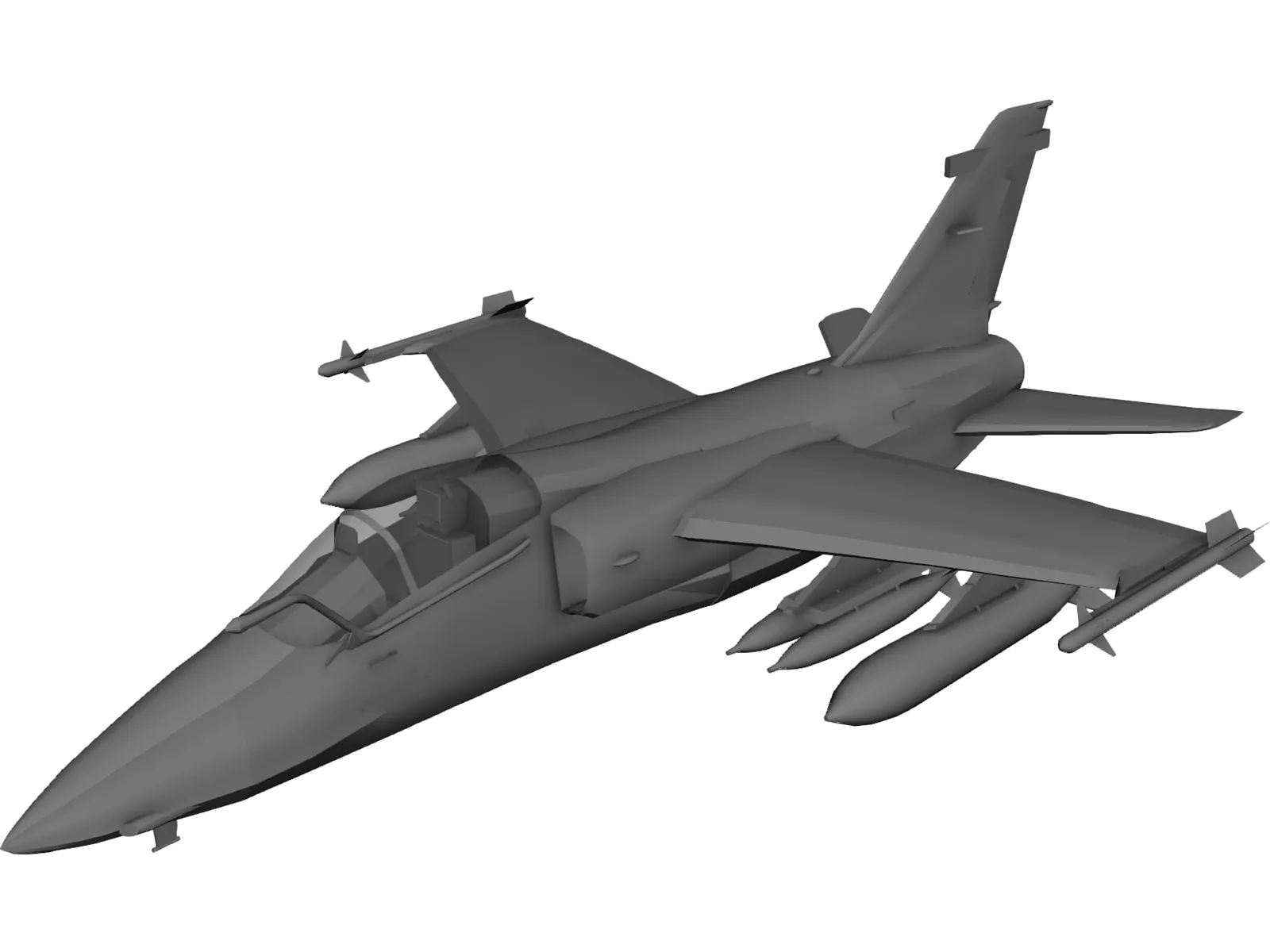 Embraer AMX A1 3D Model main preview