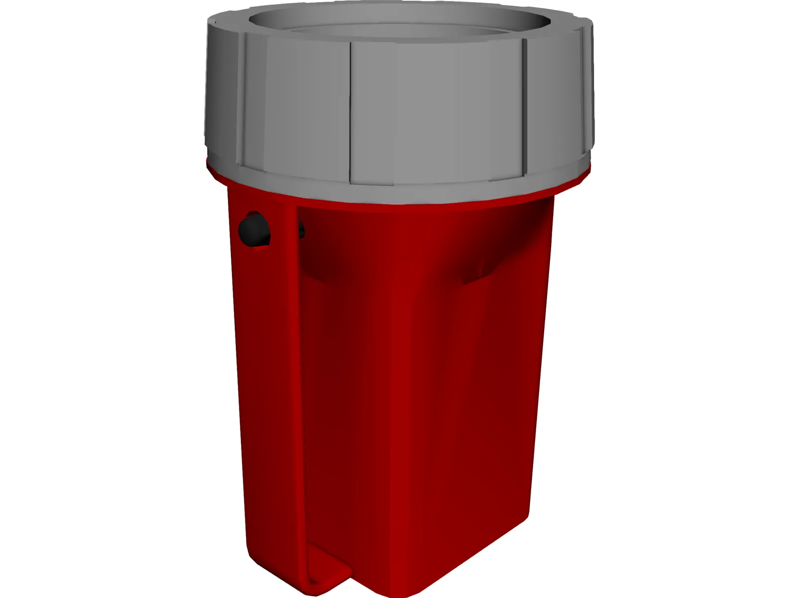 Camping Flashlight 3D Model main preview