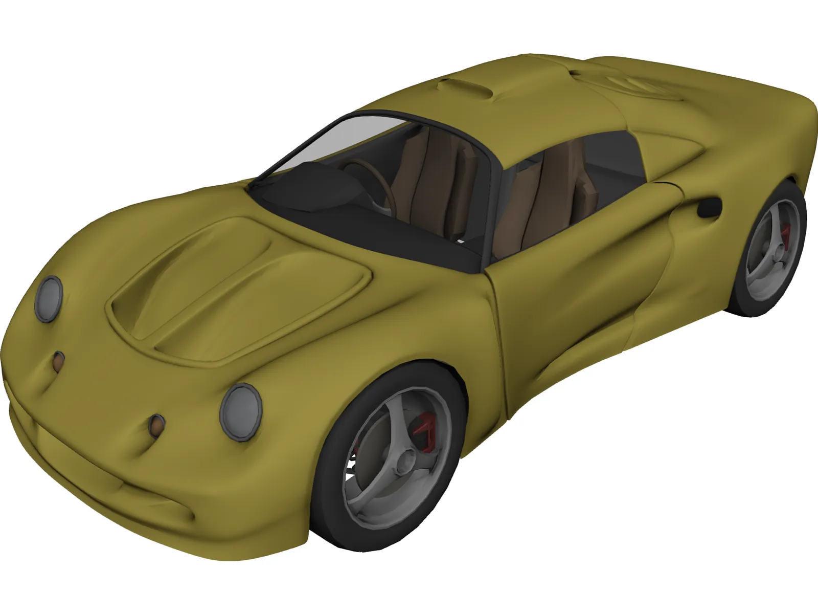 Lotus Elise 3D Model main preview