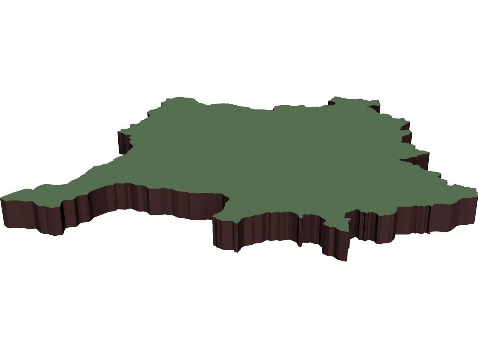 Kosova 3D Model main preview