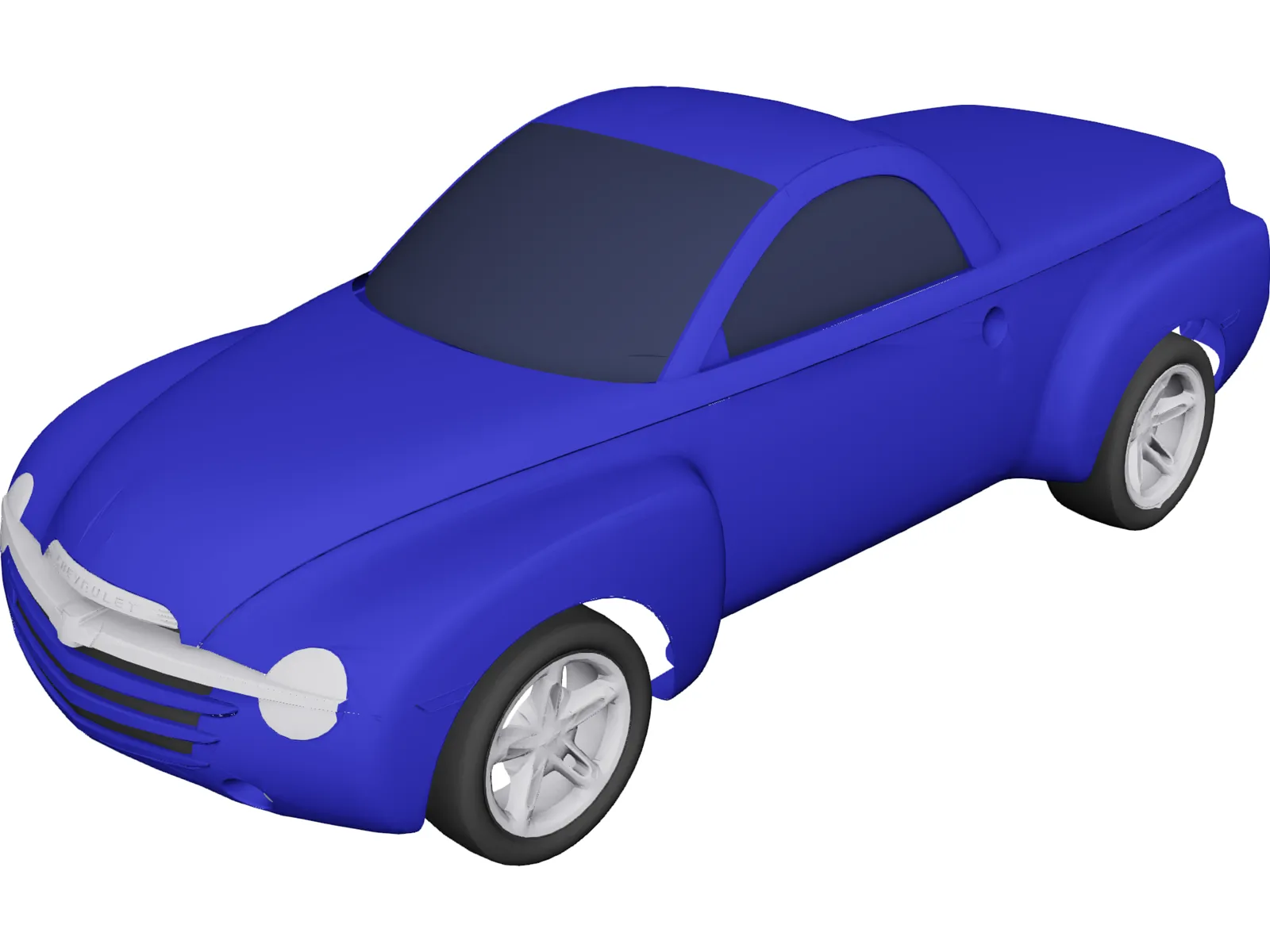 Chevrolet SSR 3D Model main preview