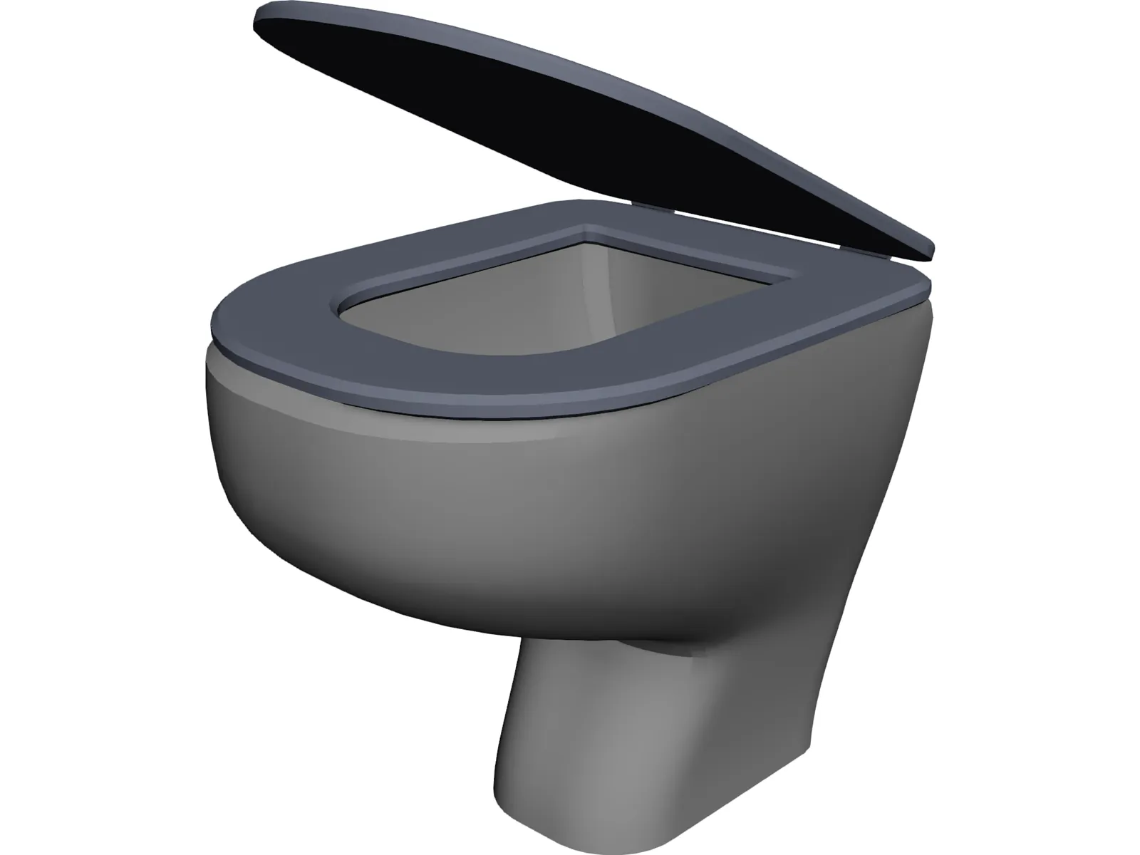 Toilet WC 3D Model main preview