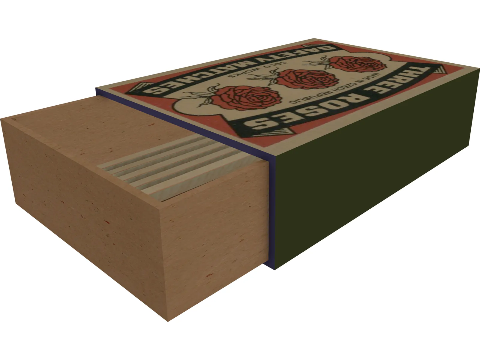 Matchbox 3D Model main preview