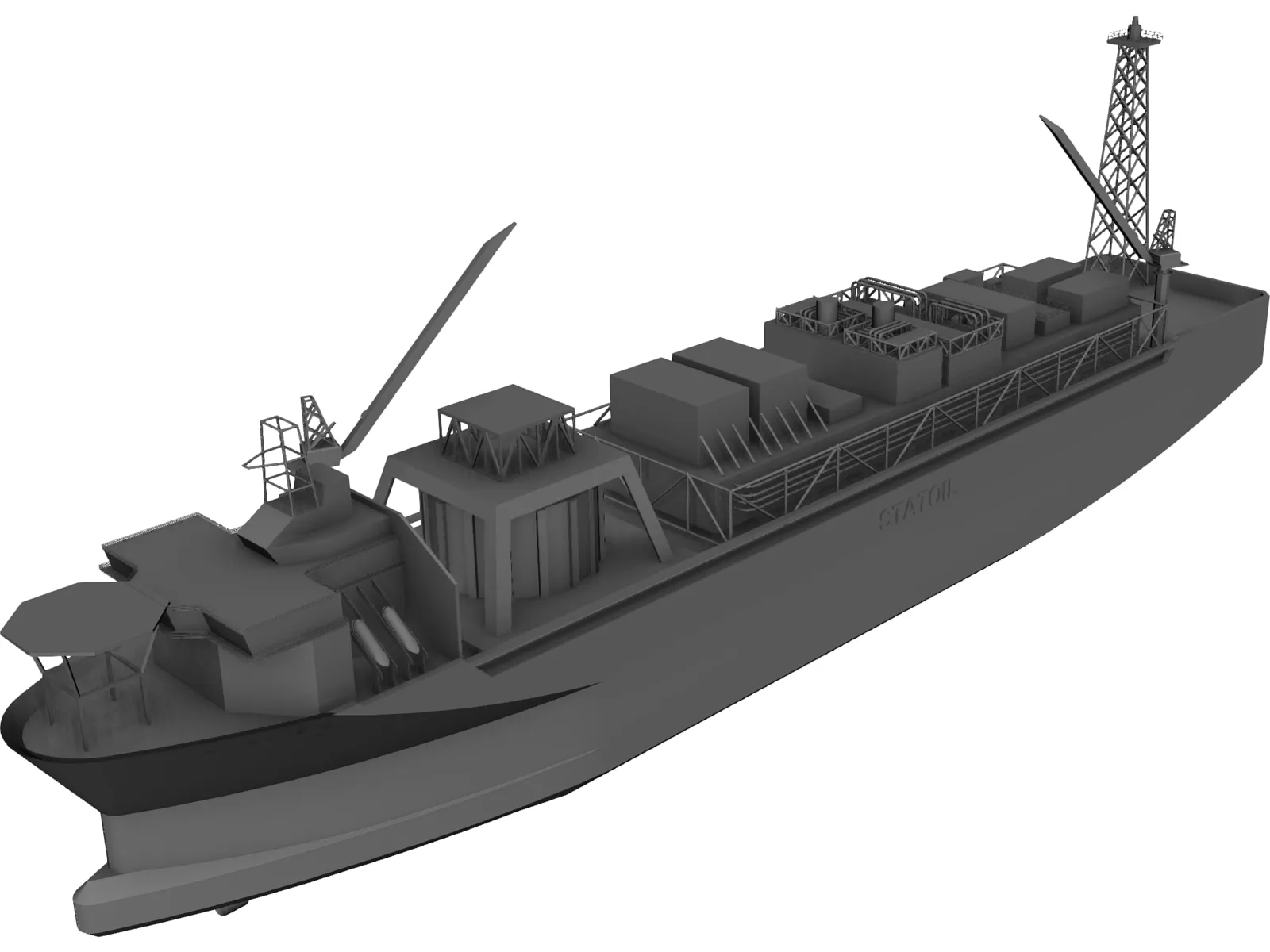 Norne Floating Production and Storage [FPSO] 3D Model main preview