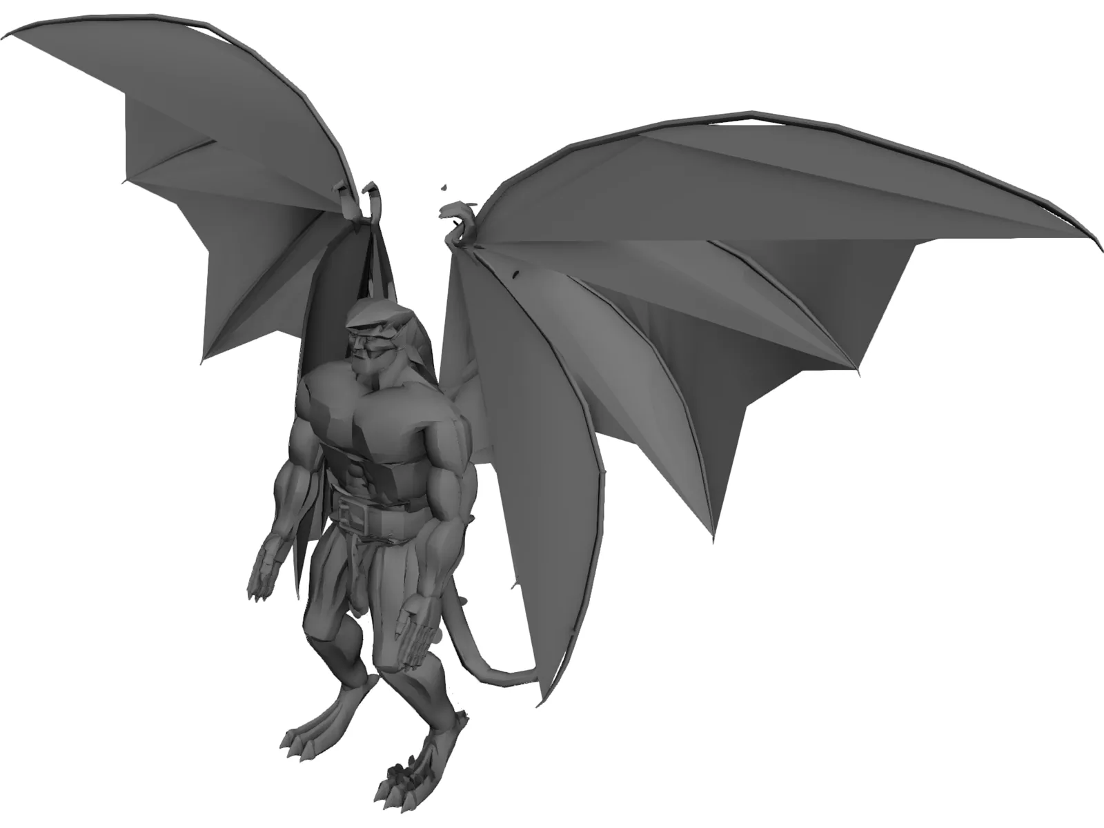 Goliath Biblical 3D Model main preview