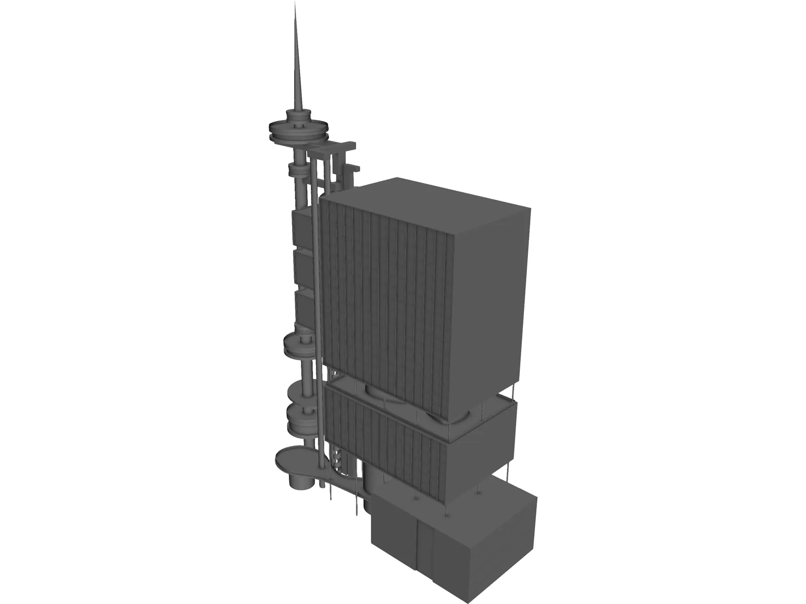 Building 3D Model main preview