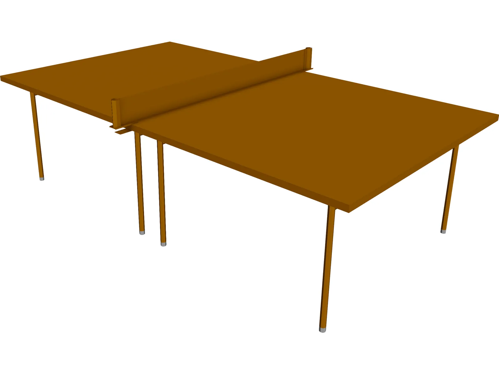 Pinpong Table 3D Model main preview