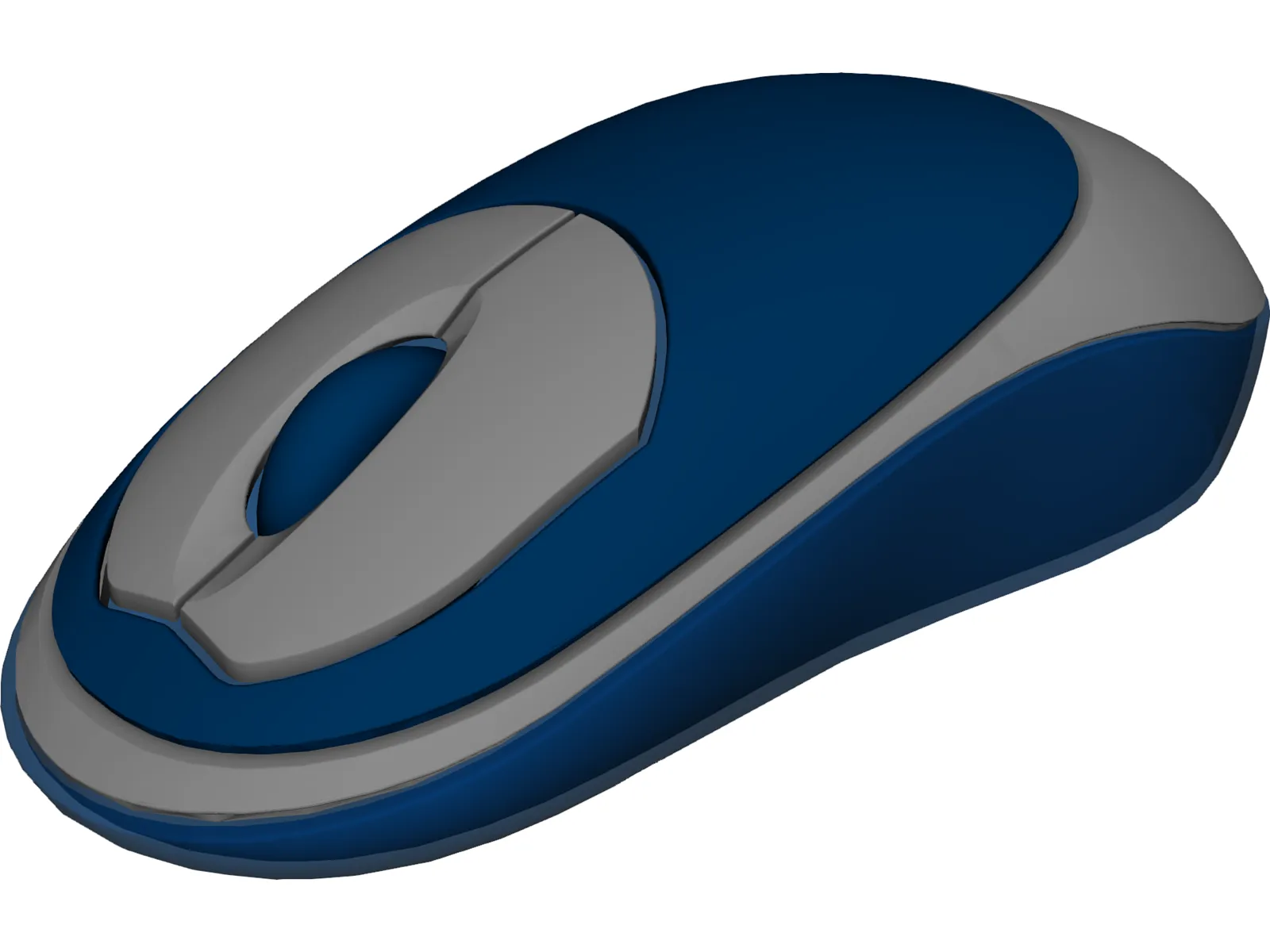 Mouse Computer Cordless 3D Model main preview