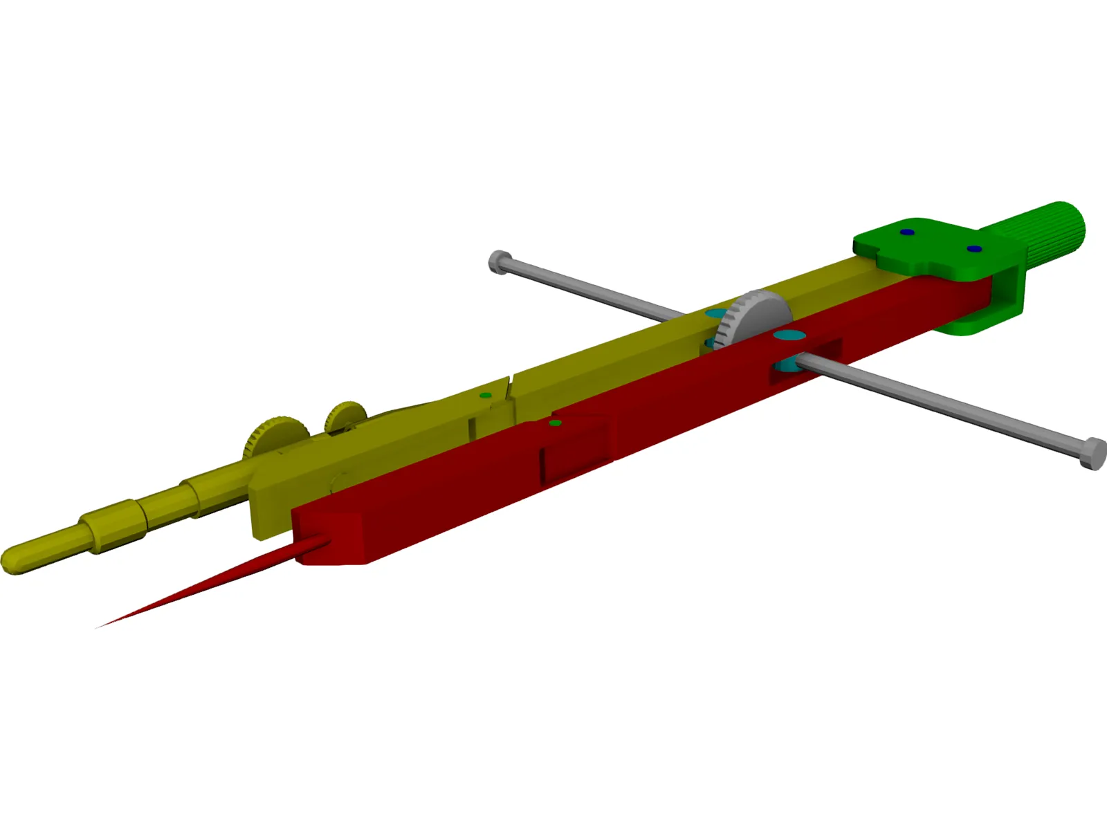 Beam Compass 3D Model main preview