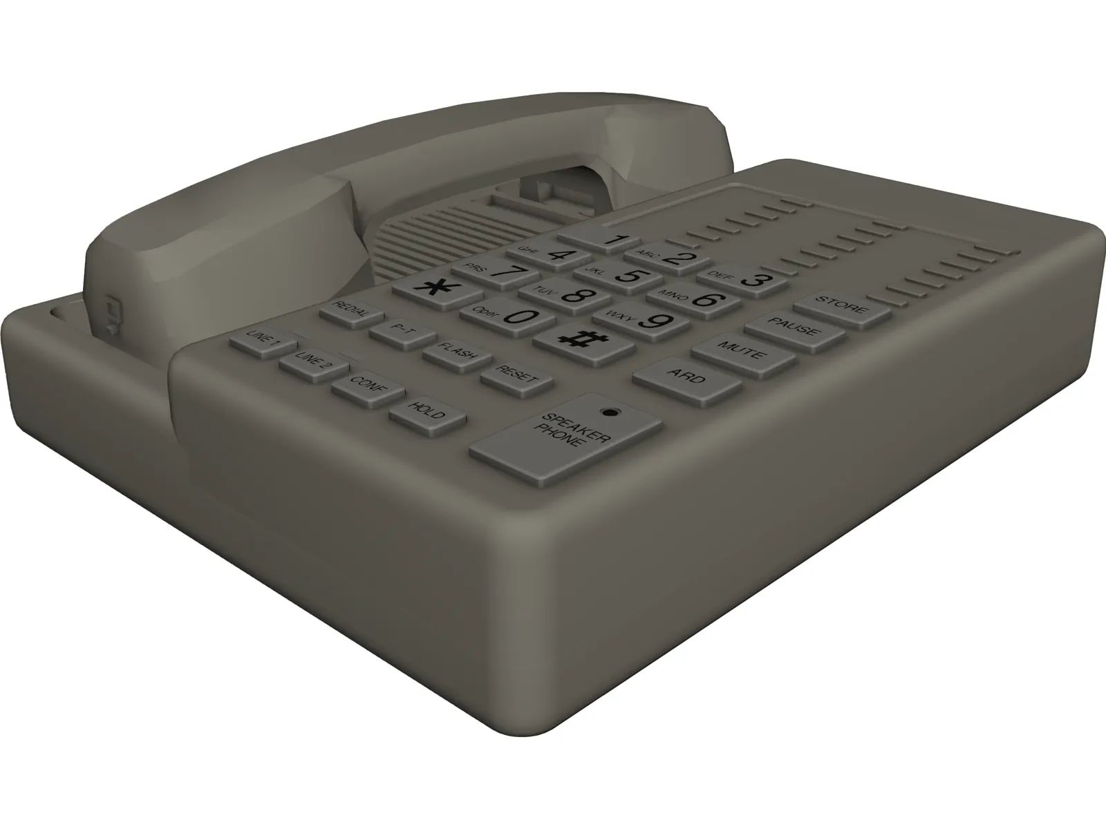 Phone 3D Model main preview