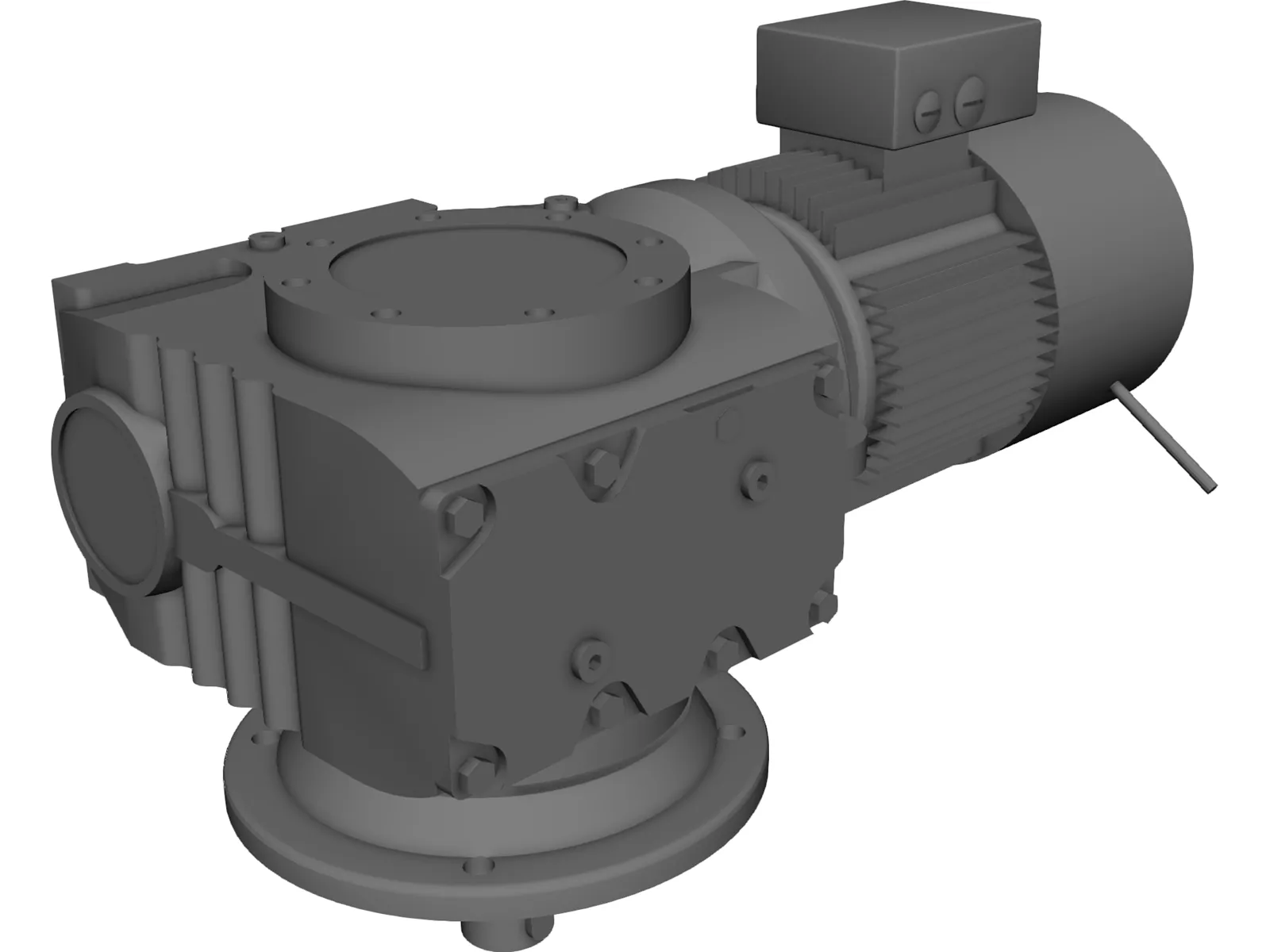Electrical Engine 3D Model main preview