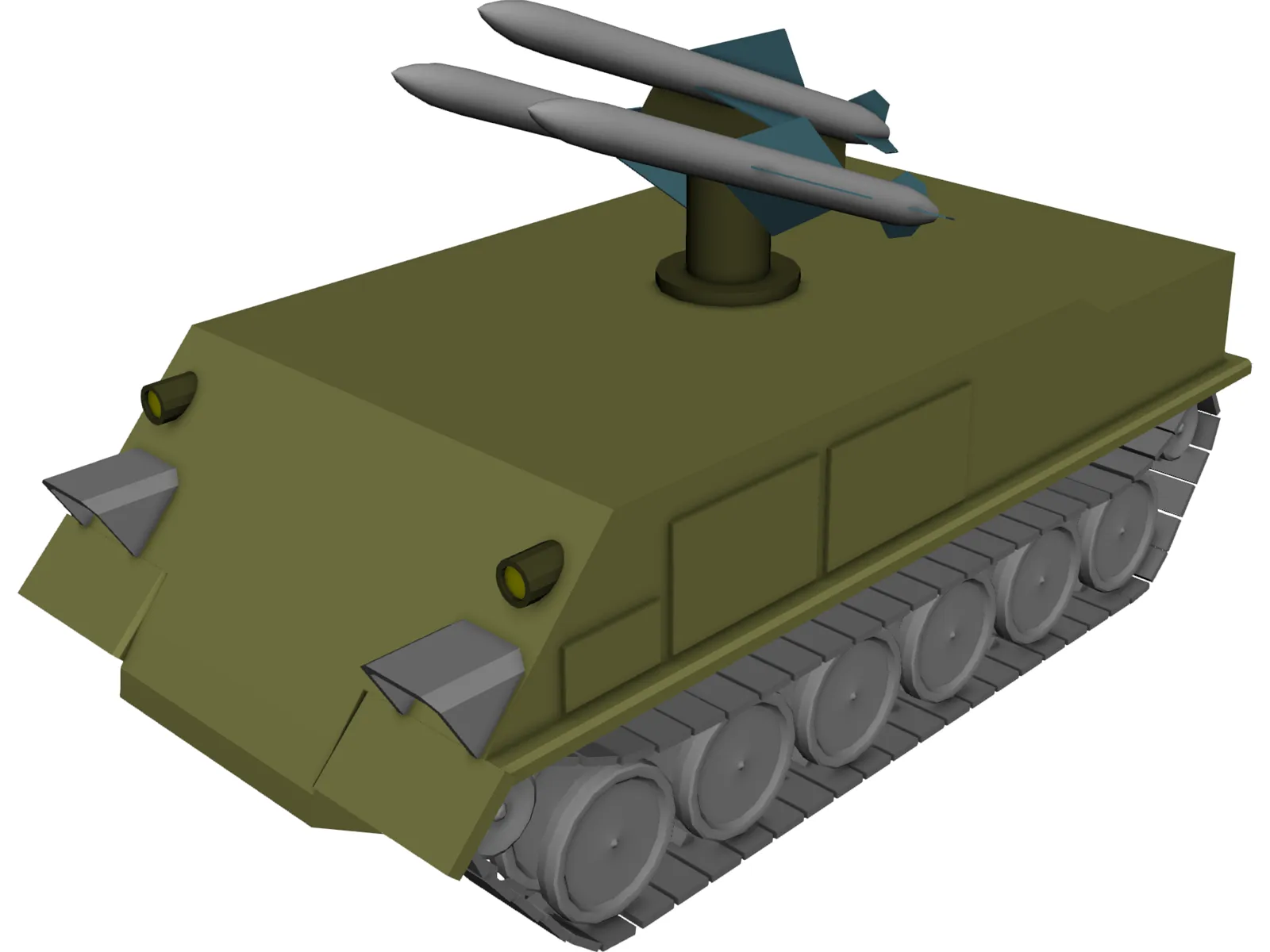 SA10 Mobile 3D Model main preview