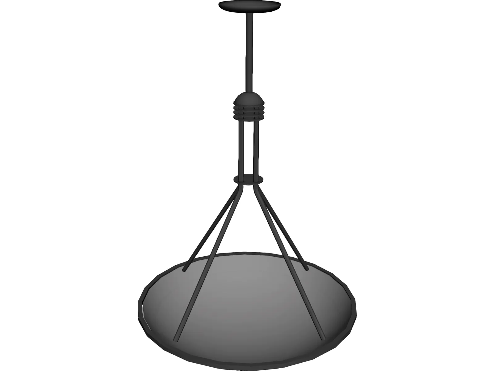 Light Modern Fixture Metropolitan 3D Model main preview