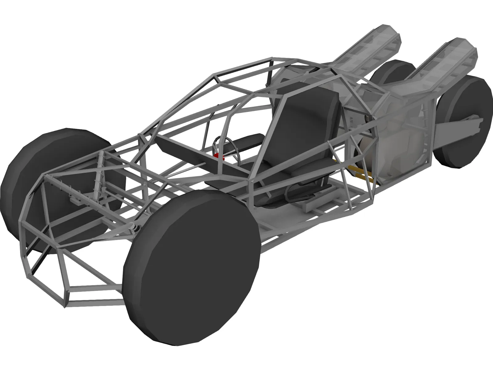 Dune Buggy 3D Model main preview