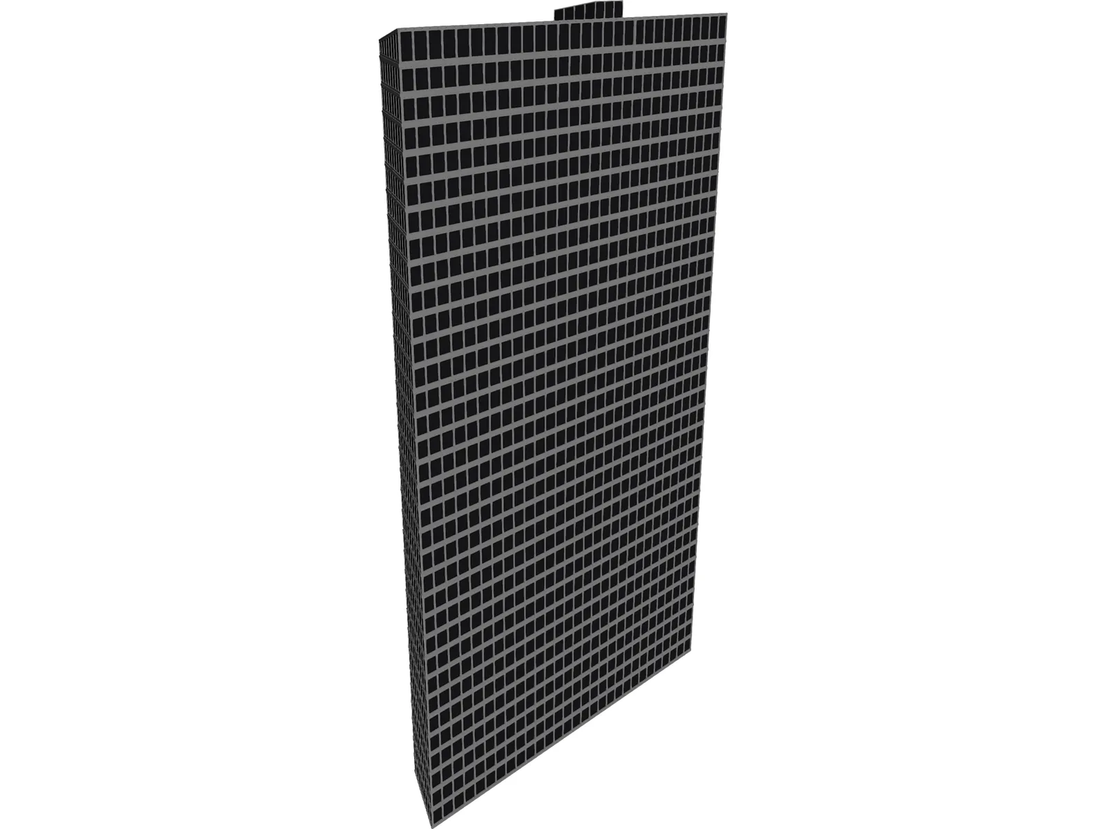 Skyscraper Munich Park City 3D Model main preview