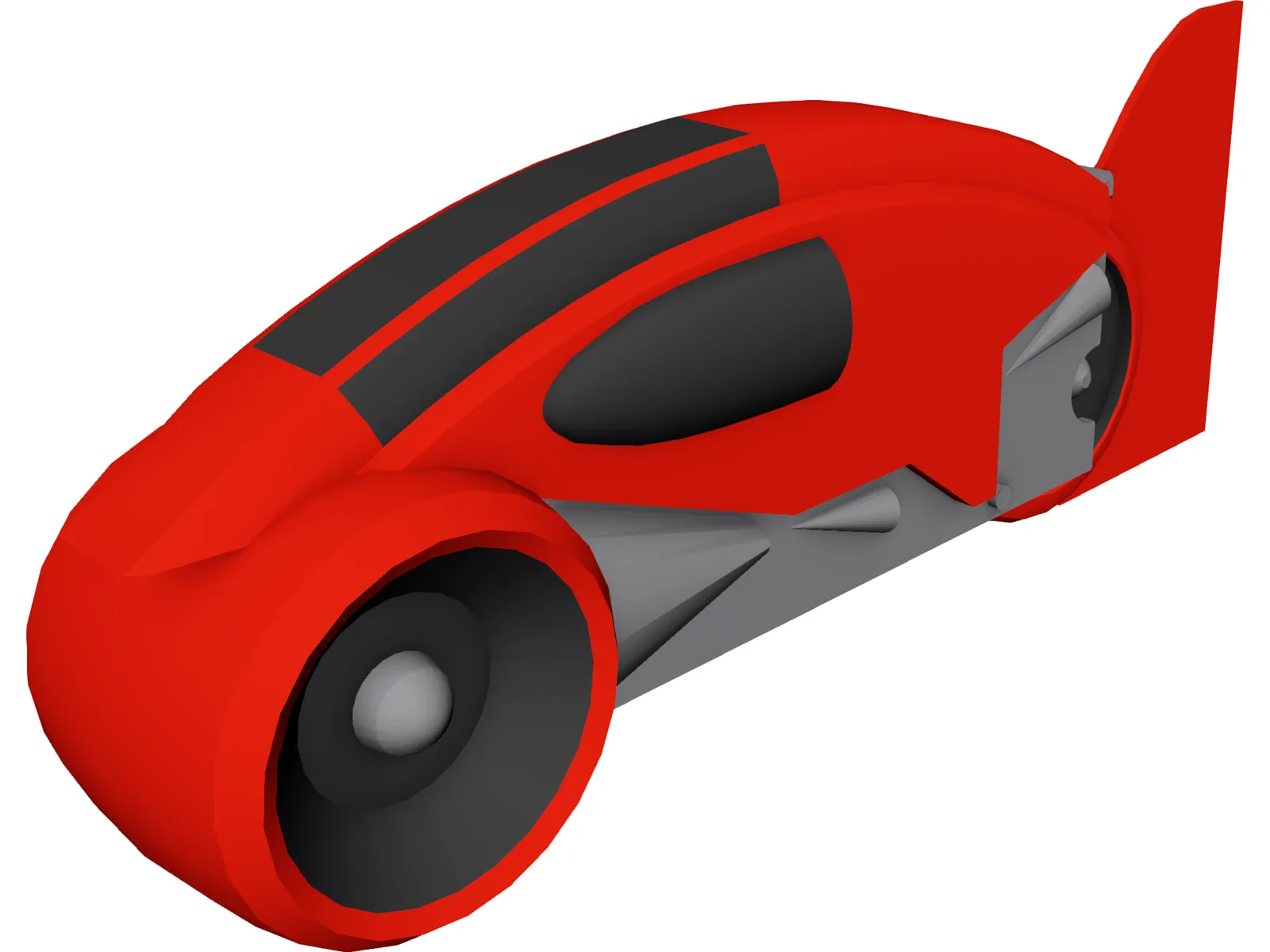 Tron Lightcycle 3D Model main preview