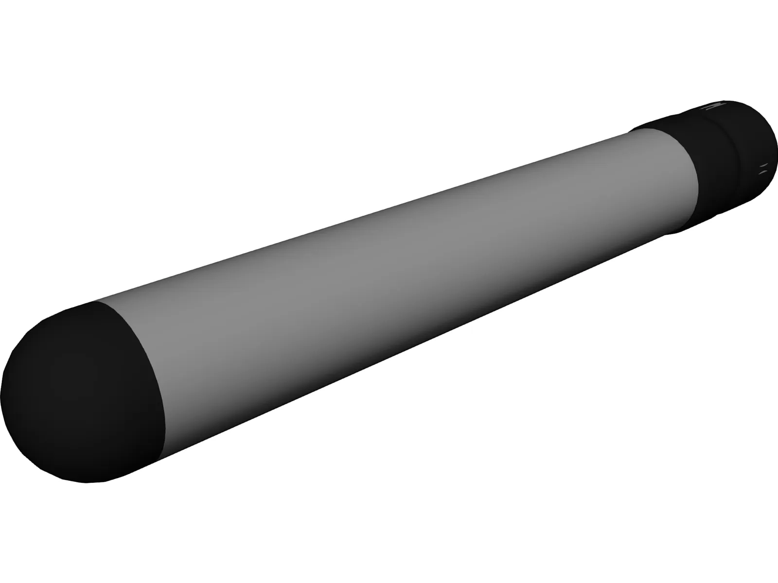 US Torpedo M 60 3D Model main preview