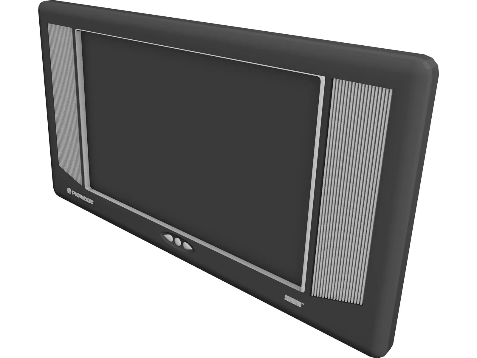 Pioneer LCD TV Wide 3D Model main preview