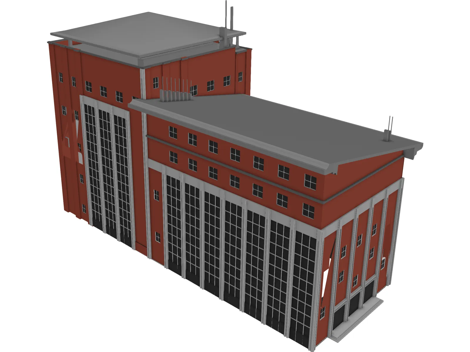 Building 3D Model main preview