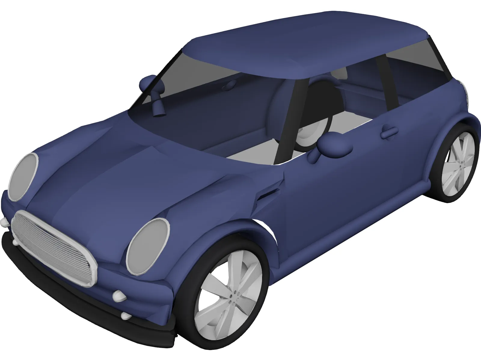 Mini Cooper [Tuned] 3D Model main preview