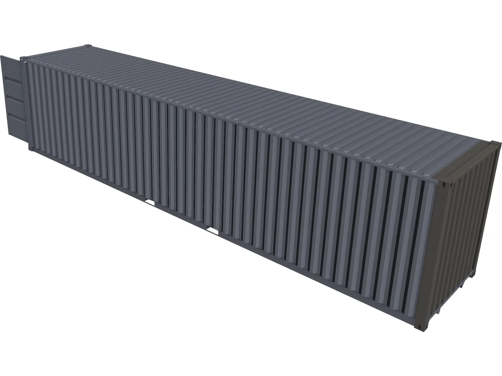 Container 40ft 3D Model main preview