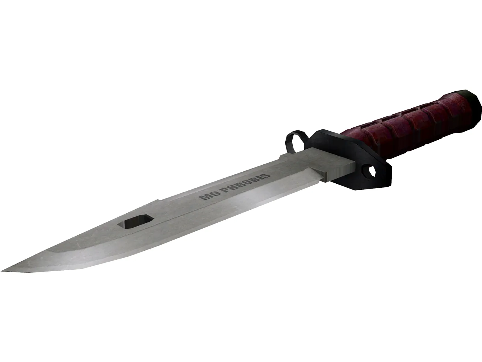 Knife 3D Model main preview