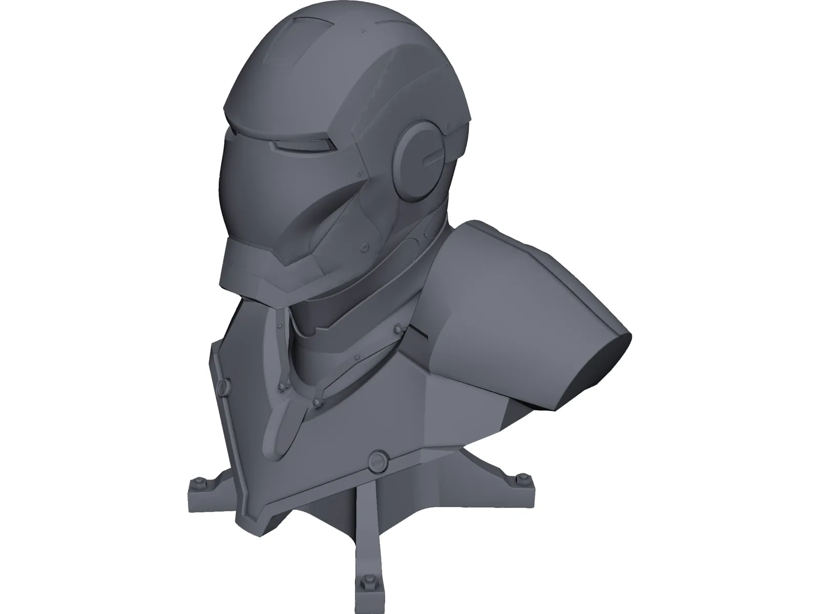 Iron Man Mark 2 3D Model main preview
