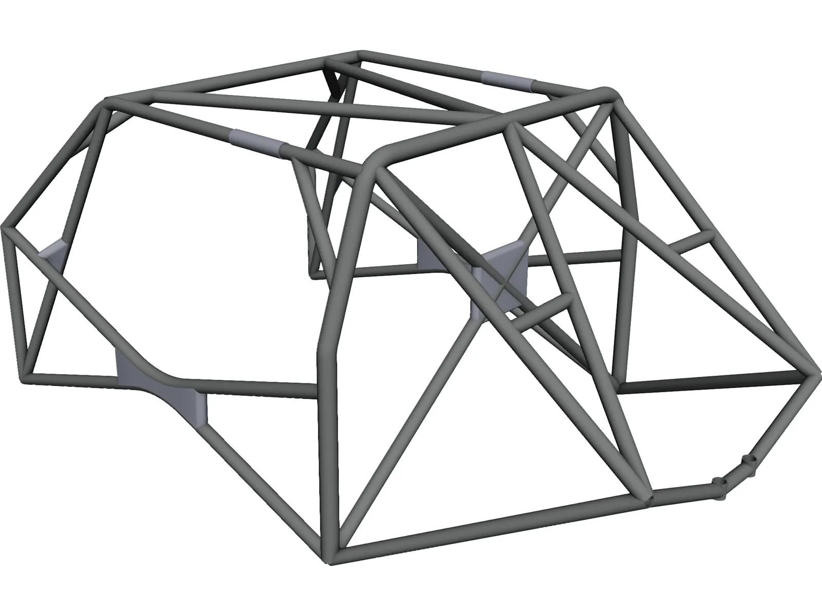 Roll Cage FIA 3D Model main preview