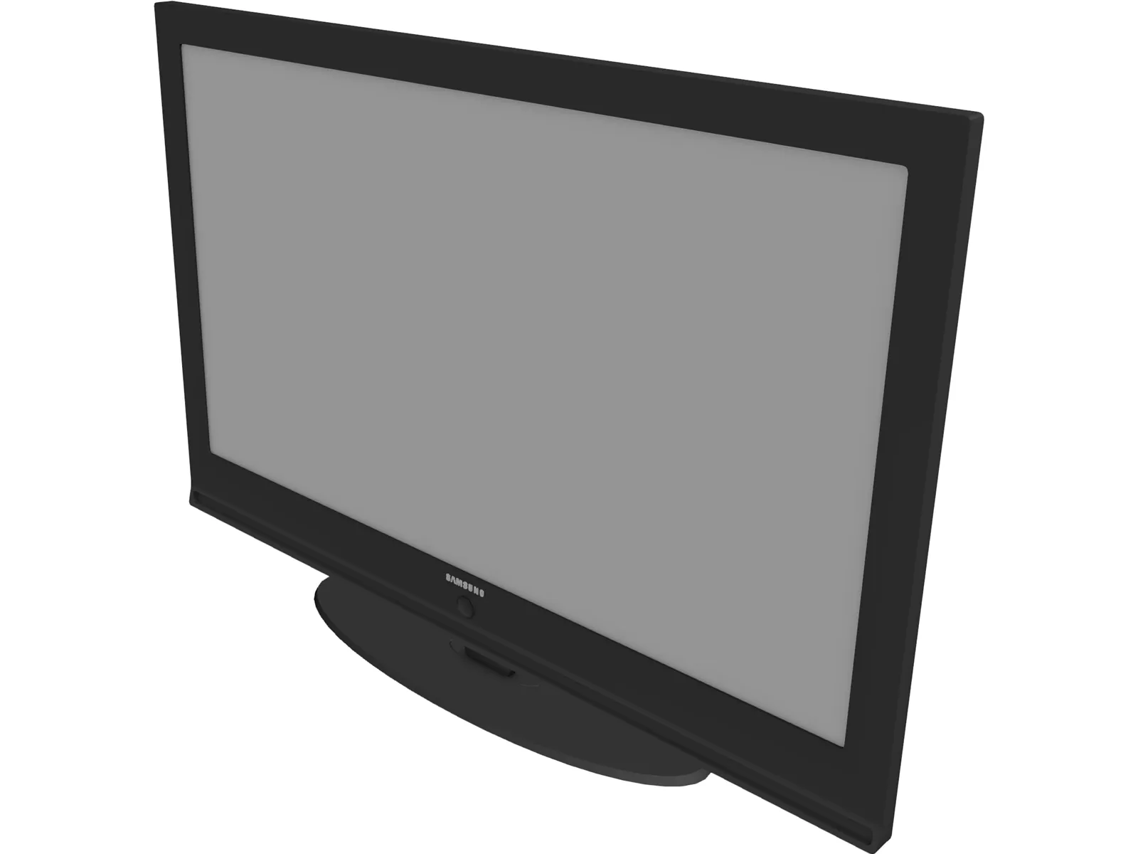 Samsung Plasma TV PS-42Q91H 3D Model main preview