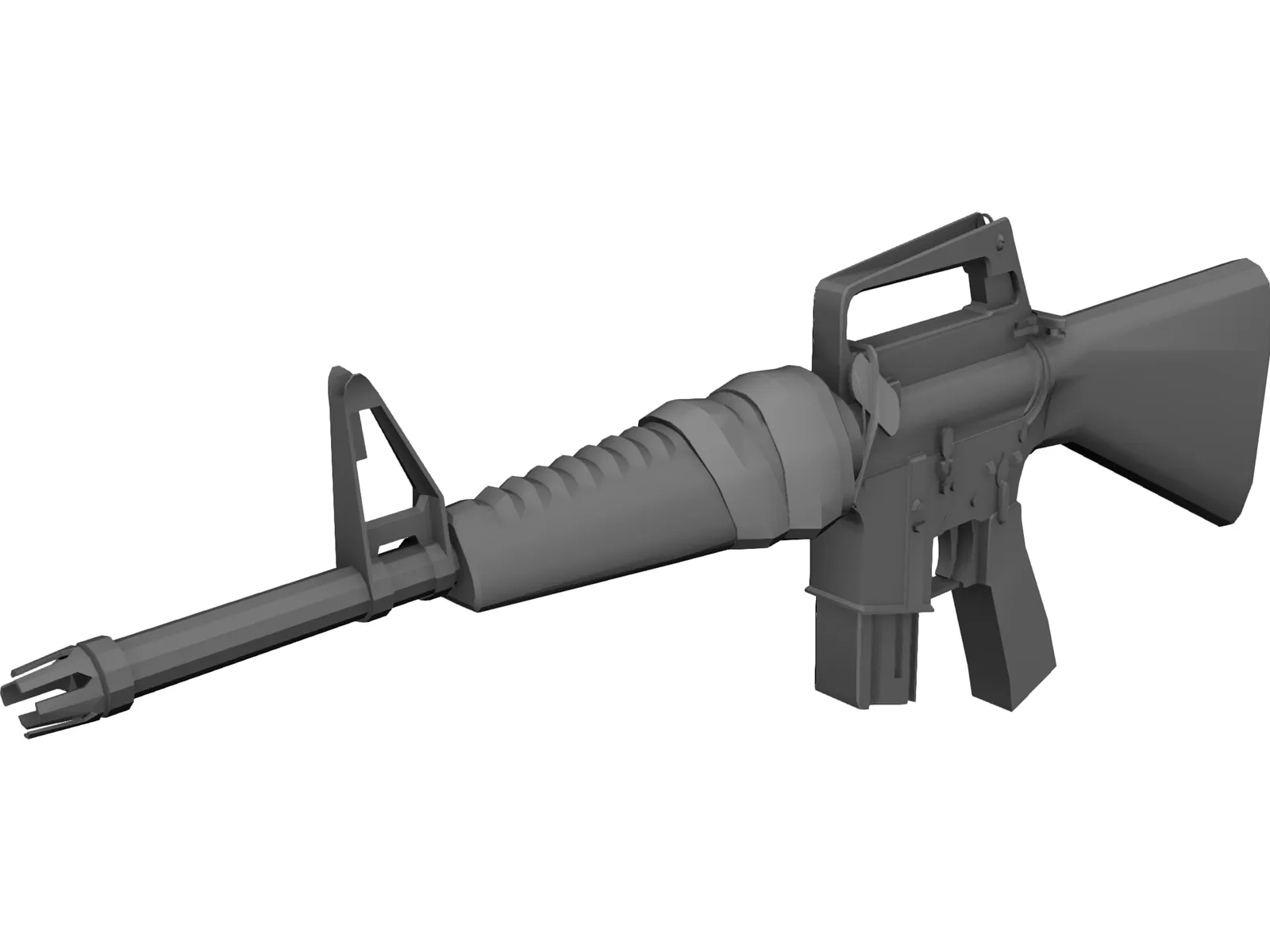 M16 3D Model main preview