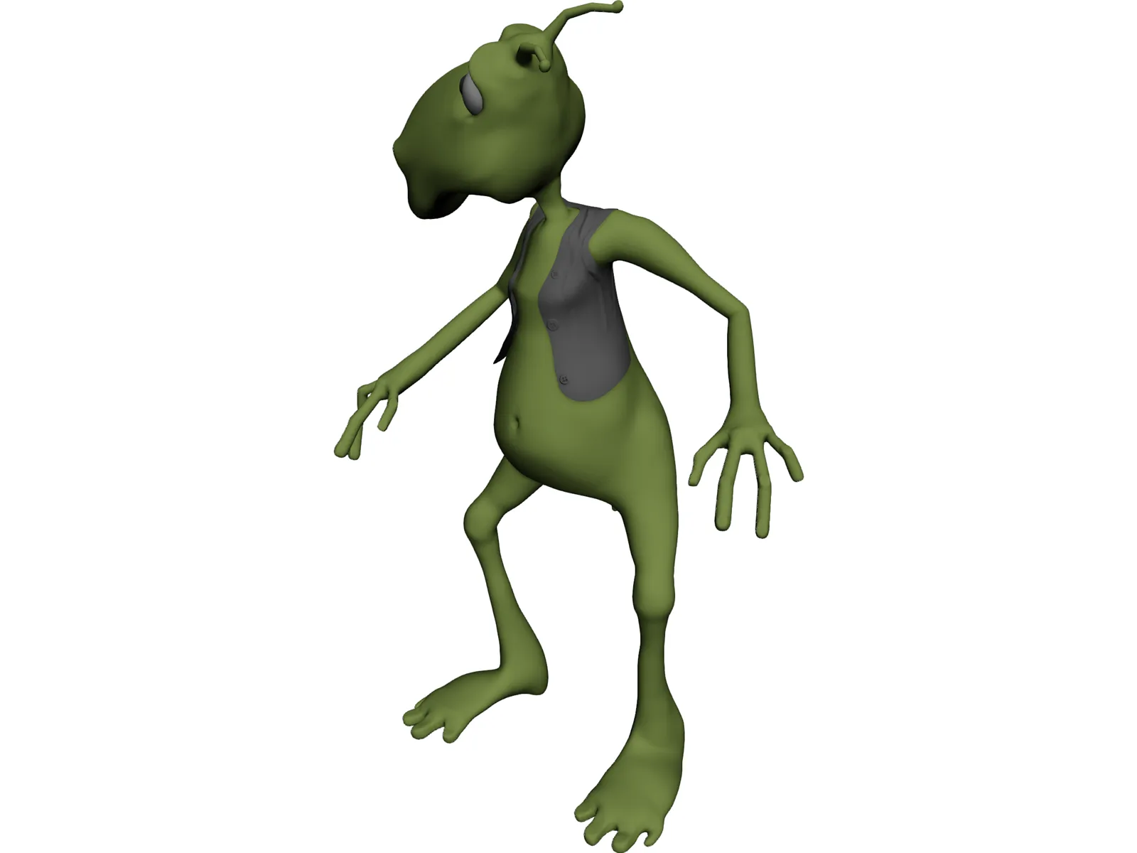 Grille 3D Model main preview